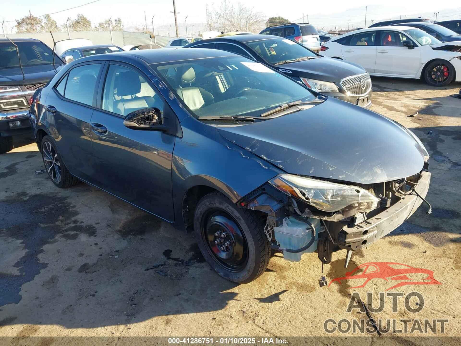 TOYOTA COROLLA 2017 - 5YFBURHE7HP704442