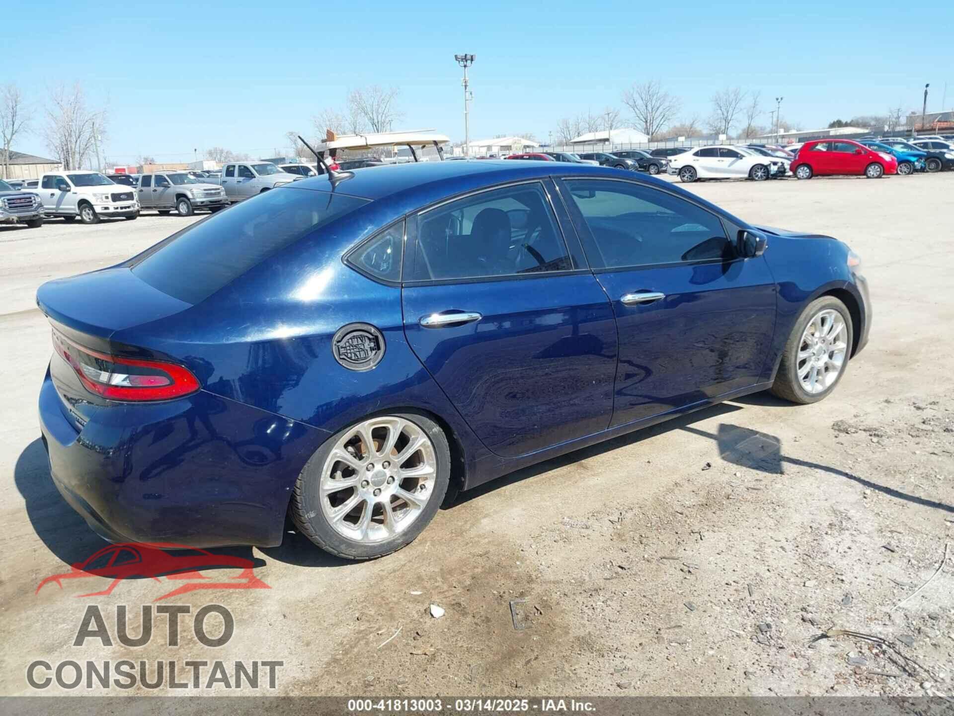 DODGE DART 2013 - 1C3CDFCH9DD147636