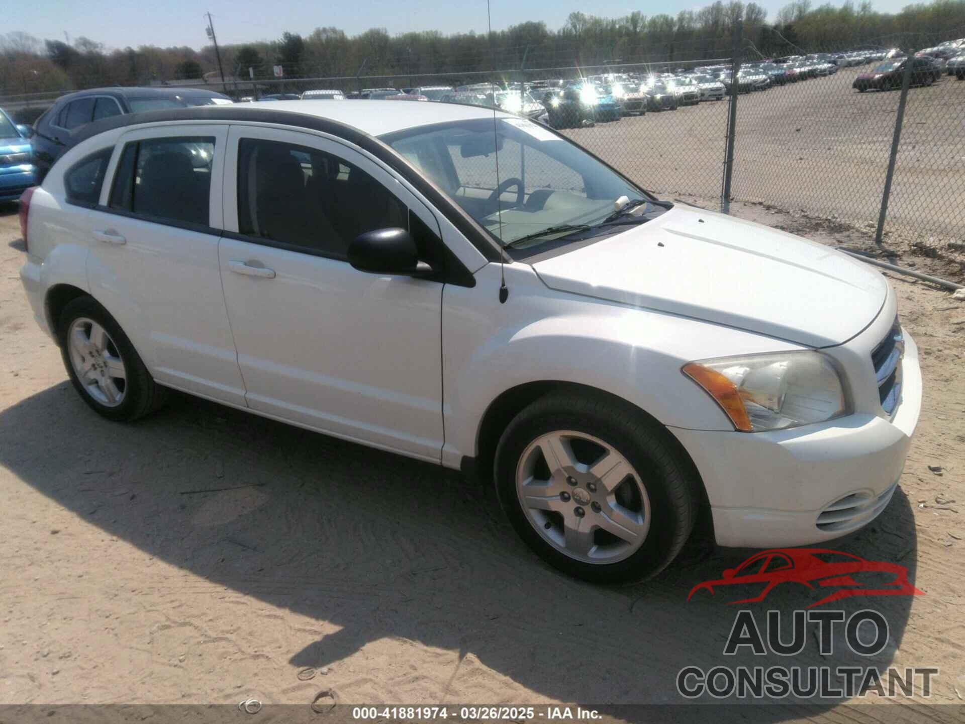 DODGE CALIBER 2009 - 1B3HB48A19D259105