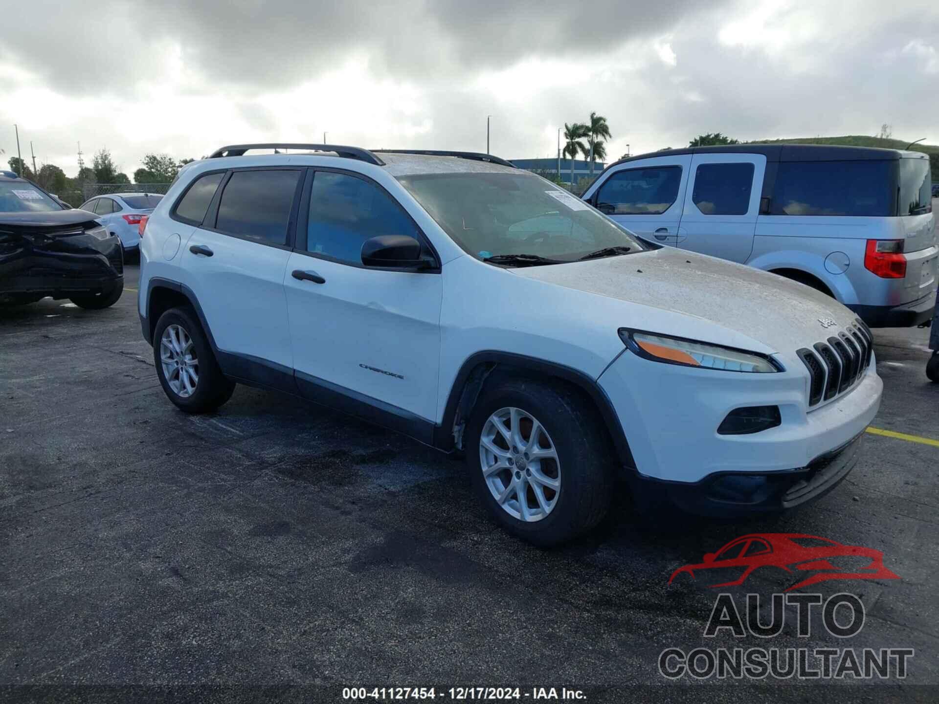 JEEP CHEROKEE 2016 - 1C4PJLAB3GW258601