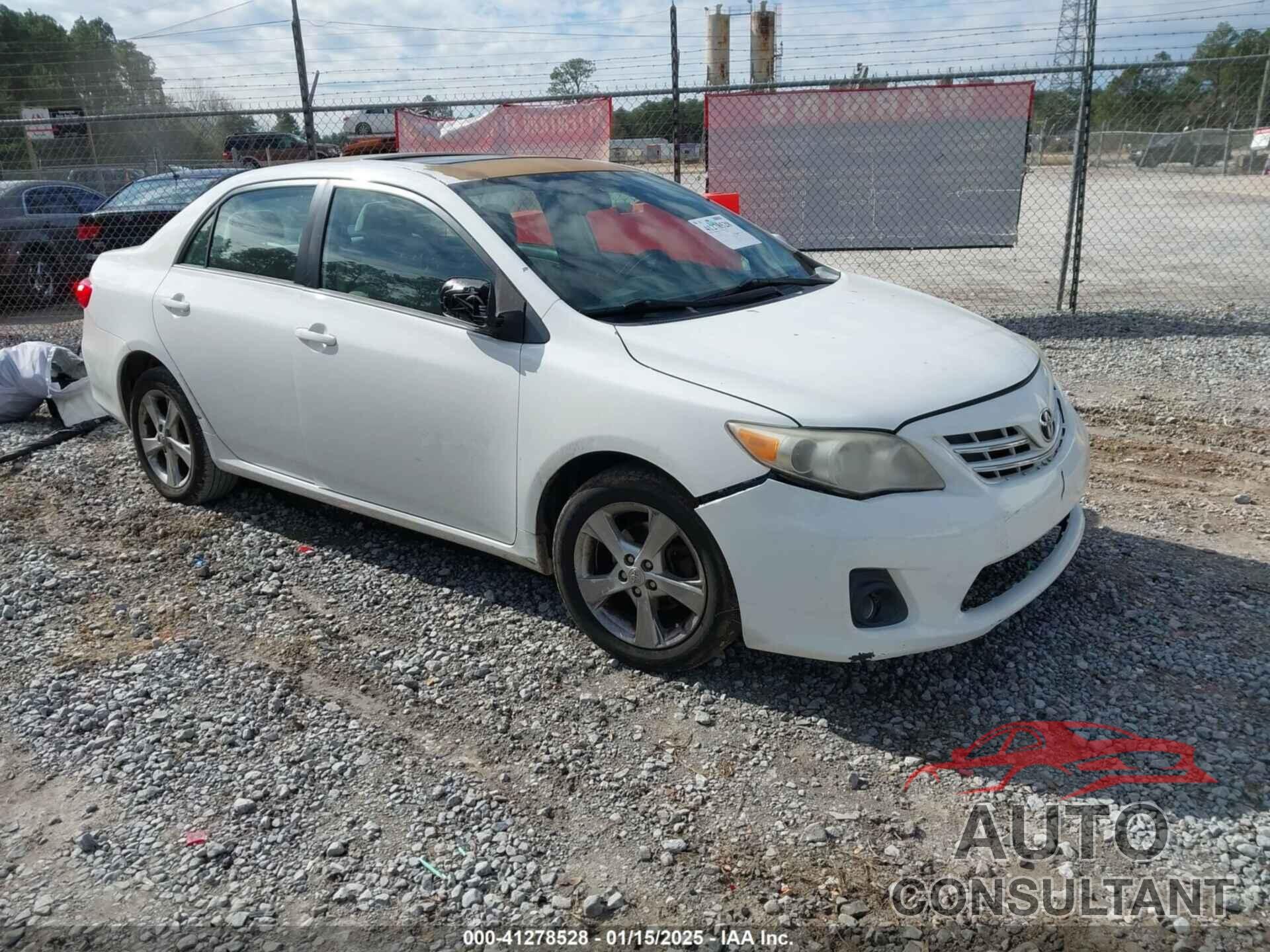 TOYOTA COROLLA 2013 - 5YFBU4EE3DP178960