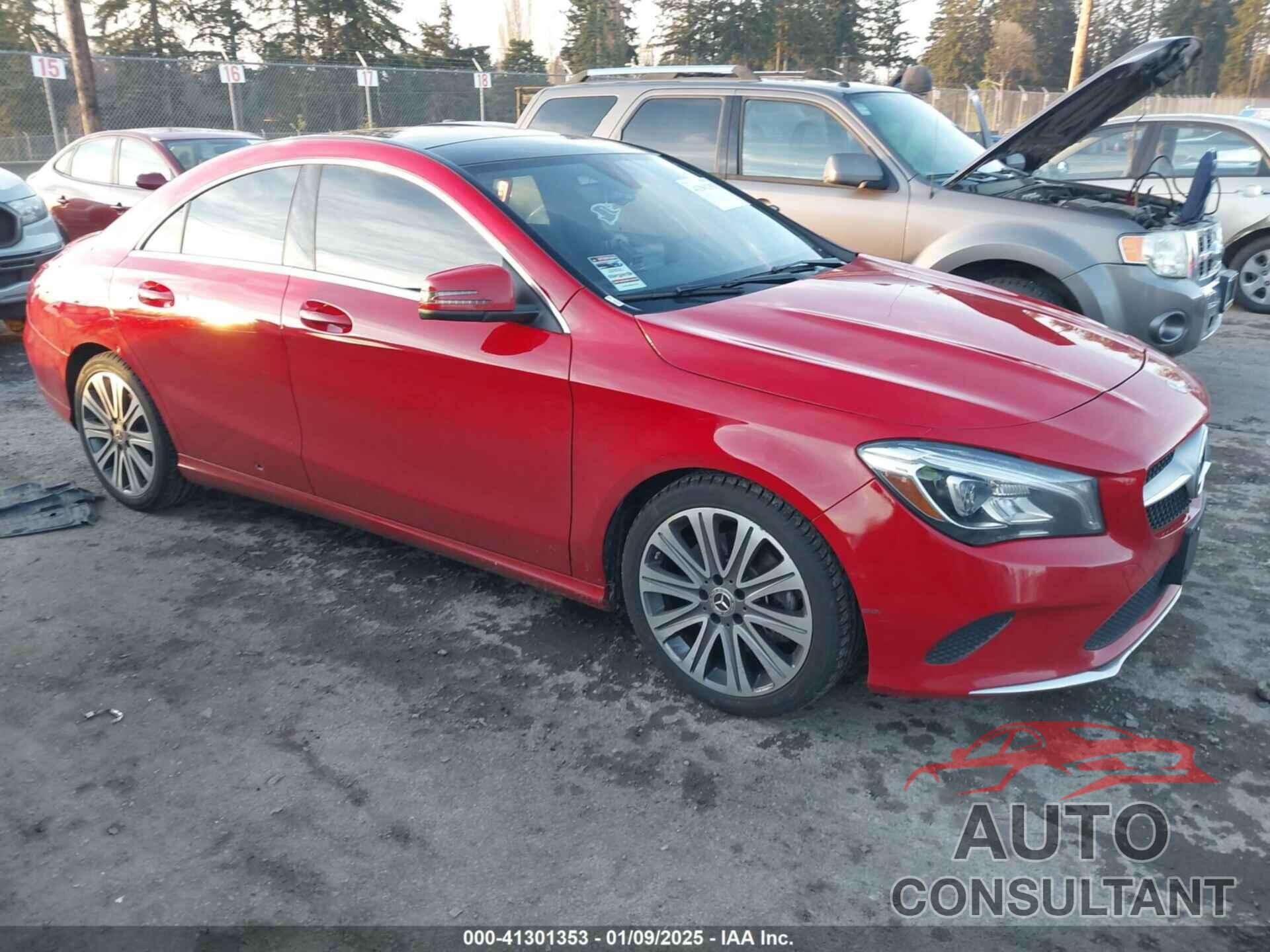 MERCEDES-BENZ CLA 250 2018 - WDDSJ4GB7JN608256