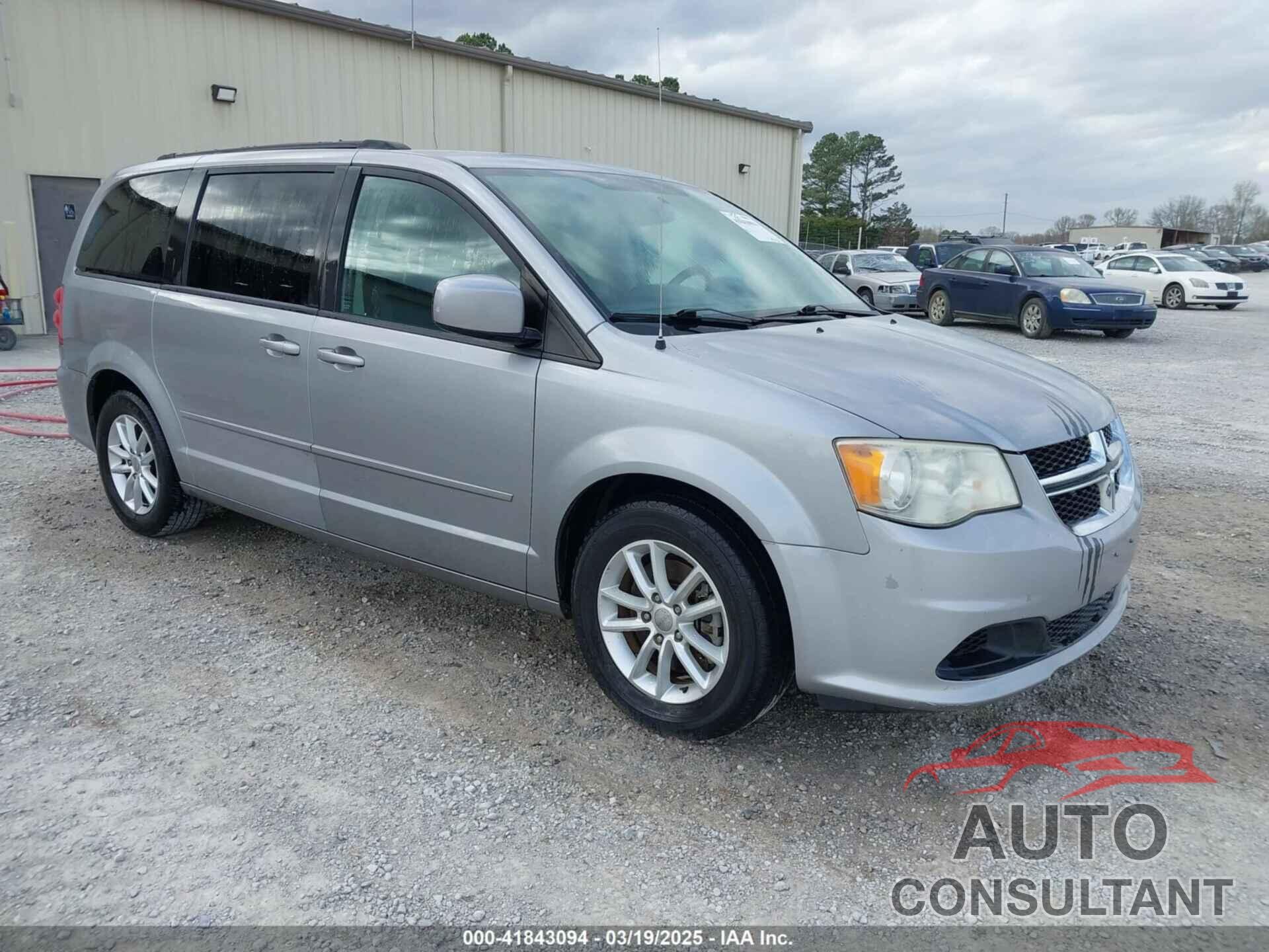 DODGE GRAND CARAVAN 2013 - 2C4RDGCG5DR598420