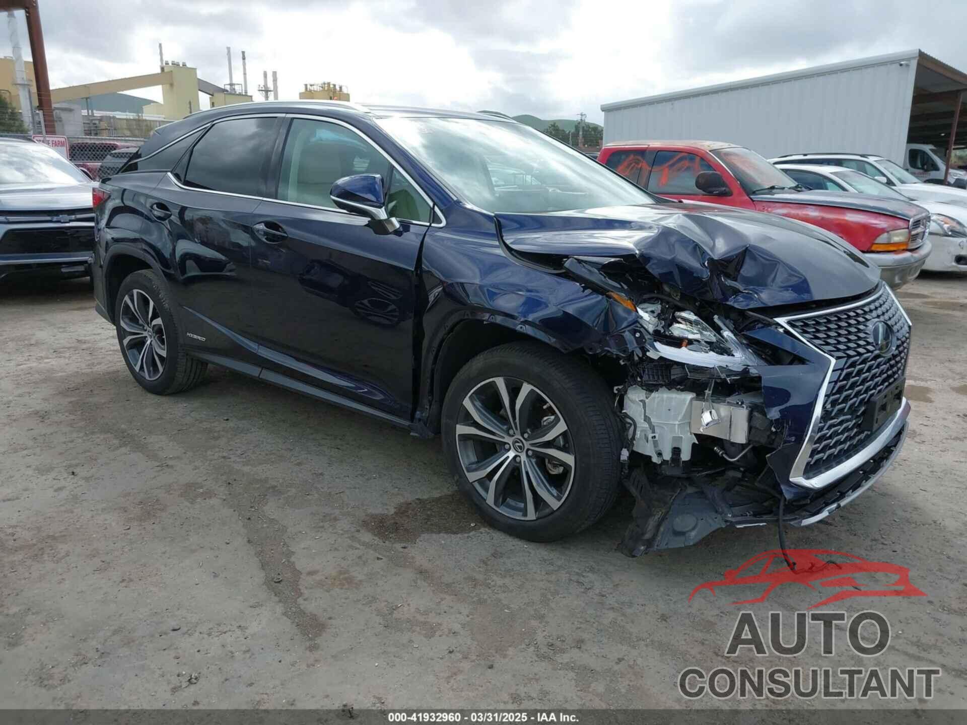 LEXUS RX 450H 2020 - 2T2HGMDA6LC047628
