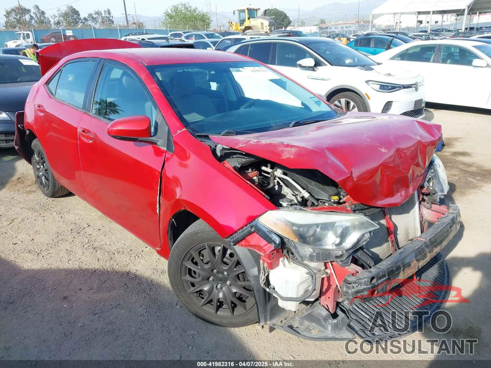 TOYOTA COROLLA 2014 - 2T1BURHE3EC093093