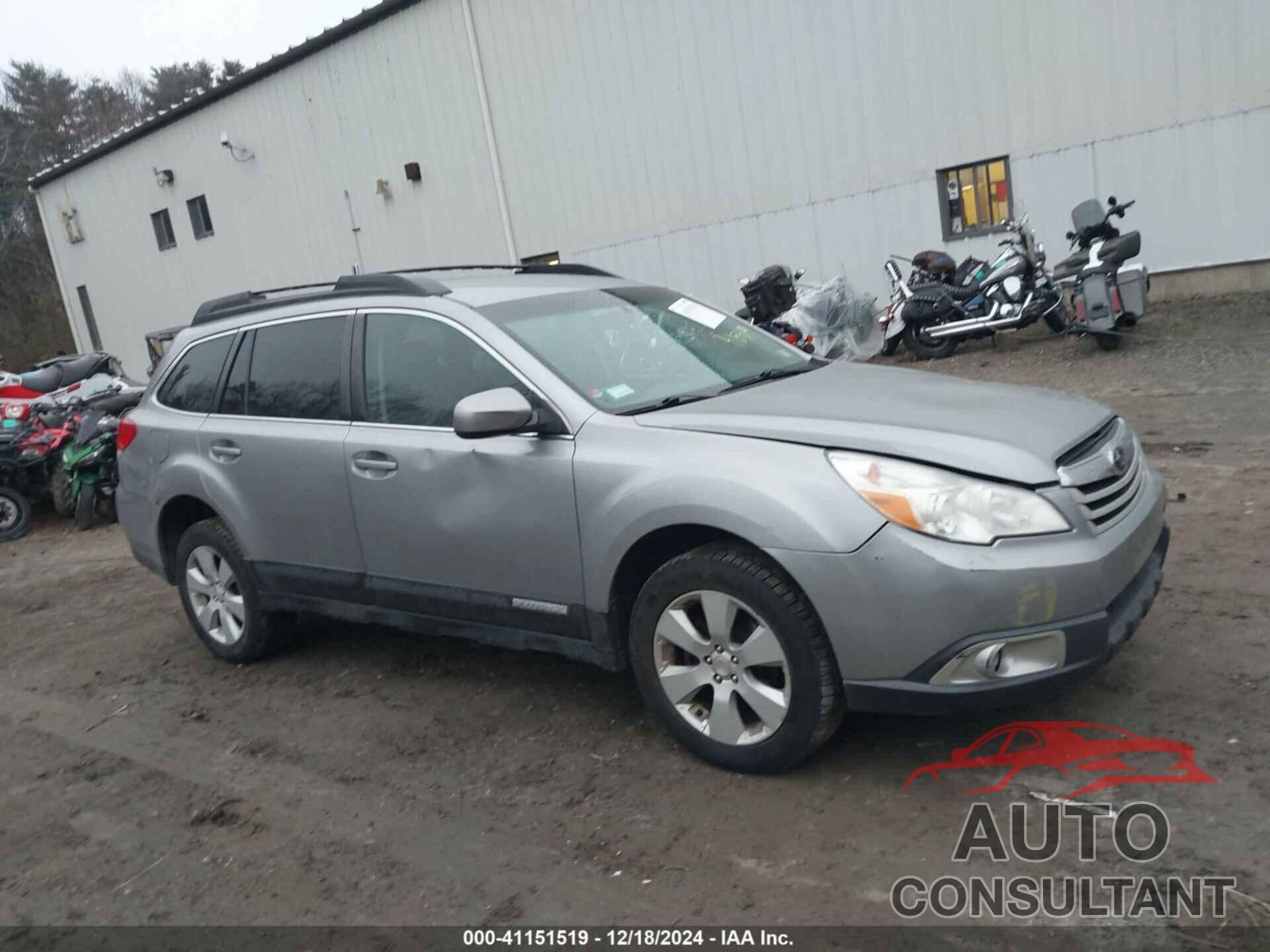 SUBARU OUTBACK 2011 - 4S4BRBCC8B3364454