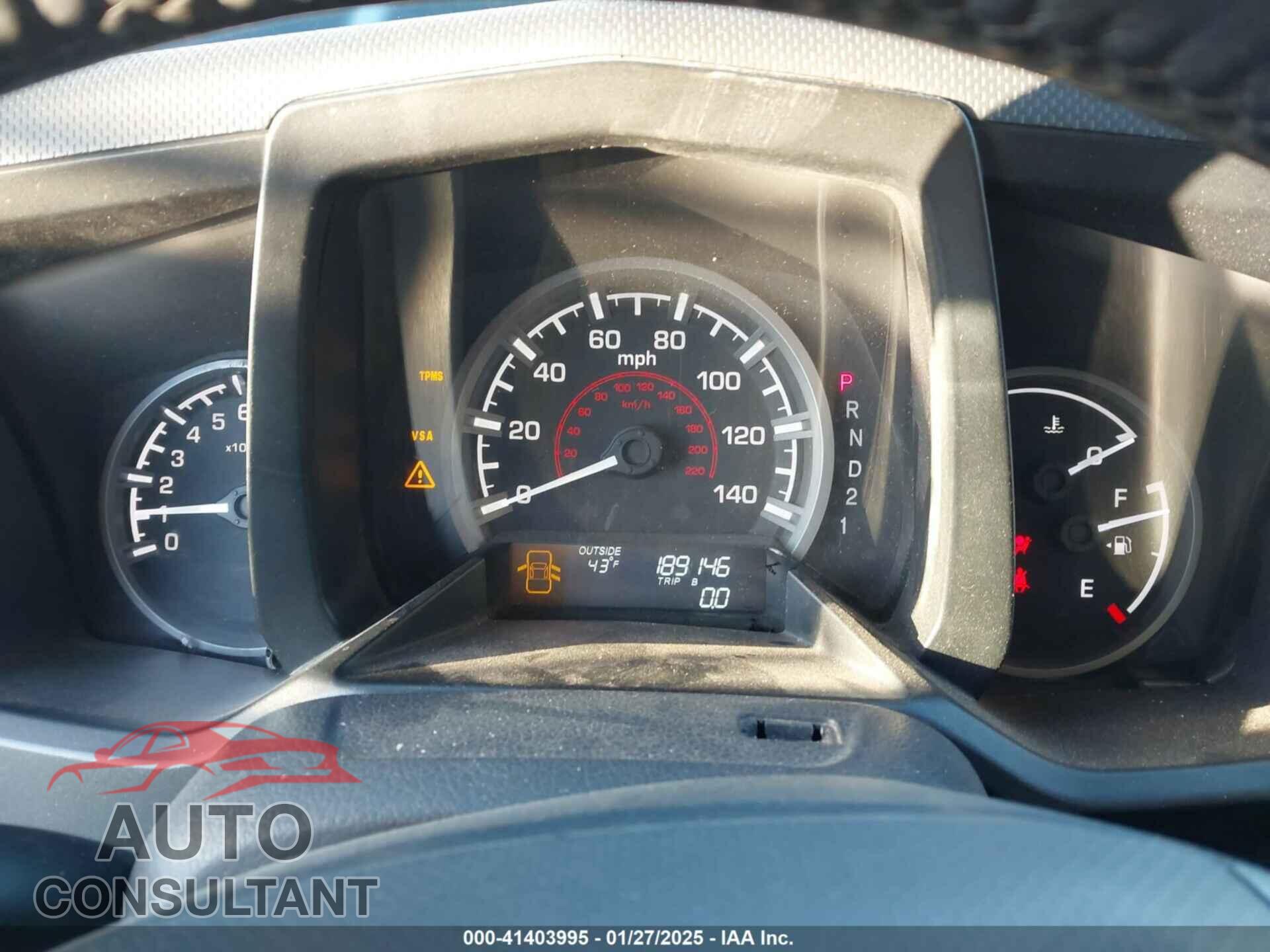 HONDA RIDGELINE 2009 - 5FPYK16569B099998