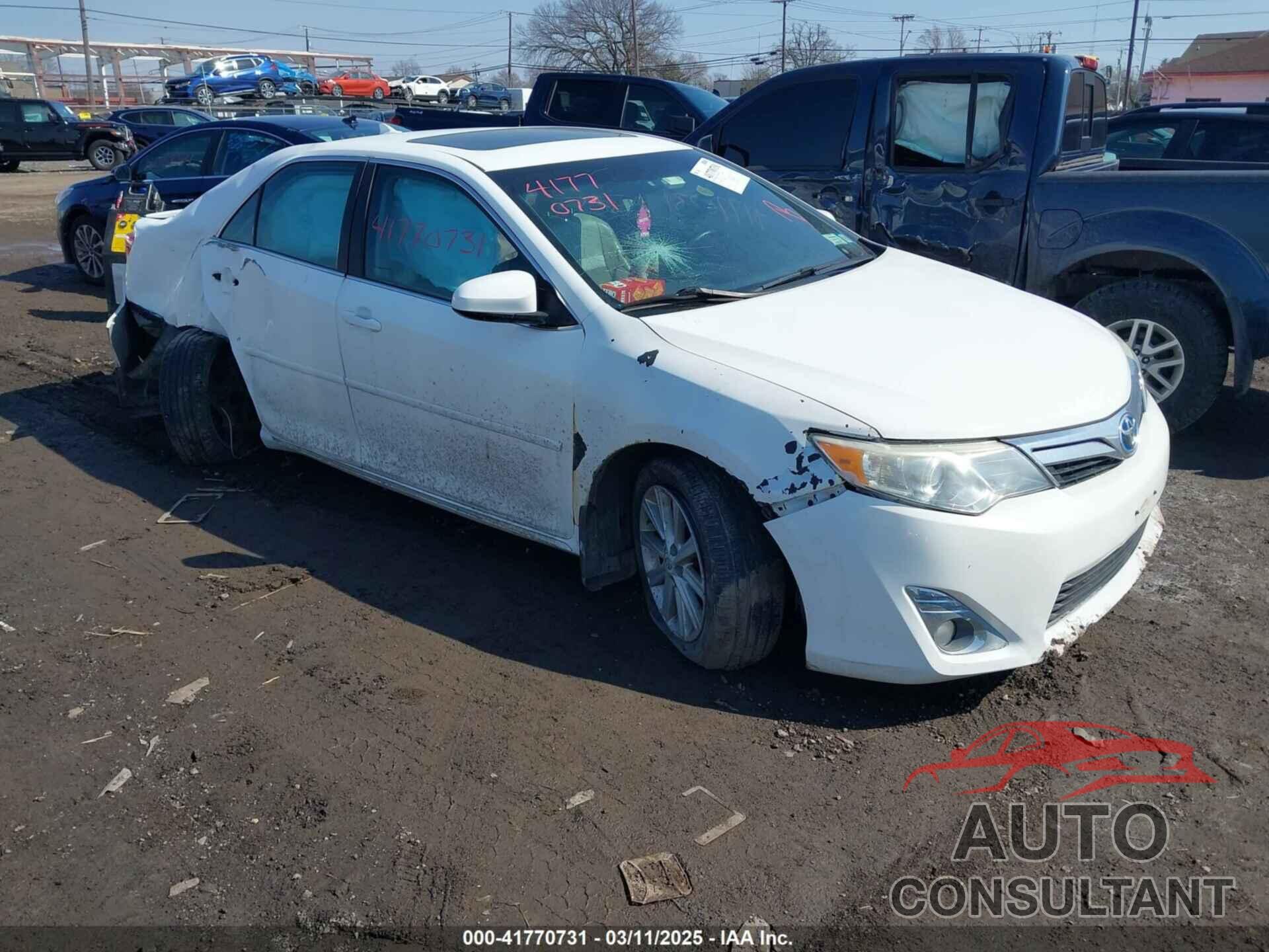 TOYOTA CAMRY HYBRID 2012 - 4T1BD1FK0CU004392