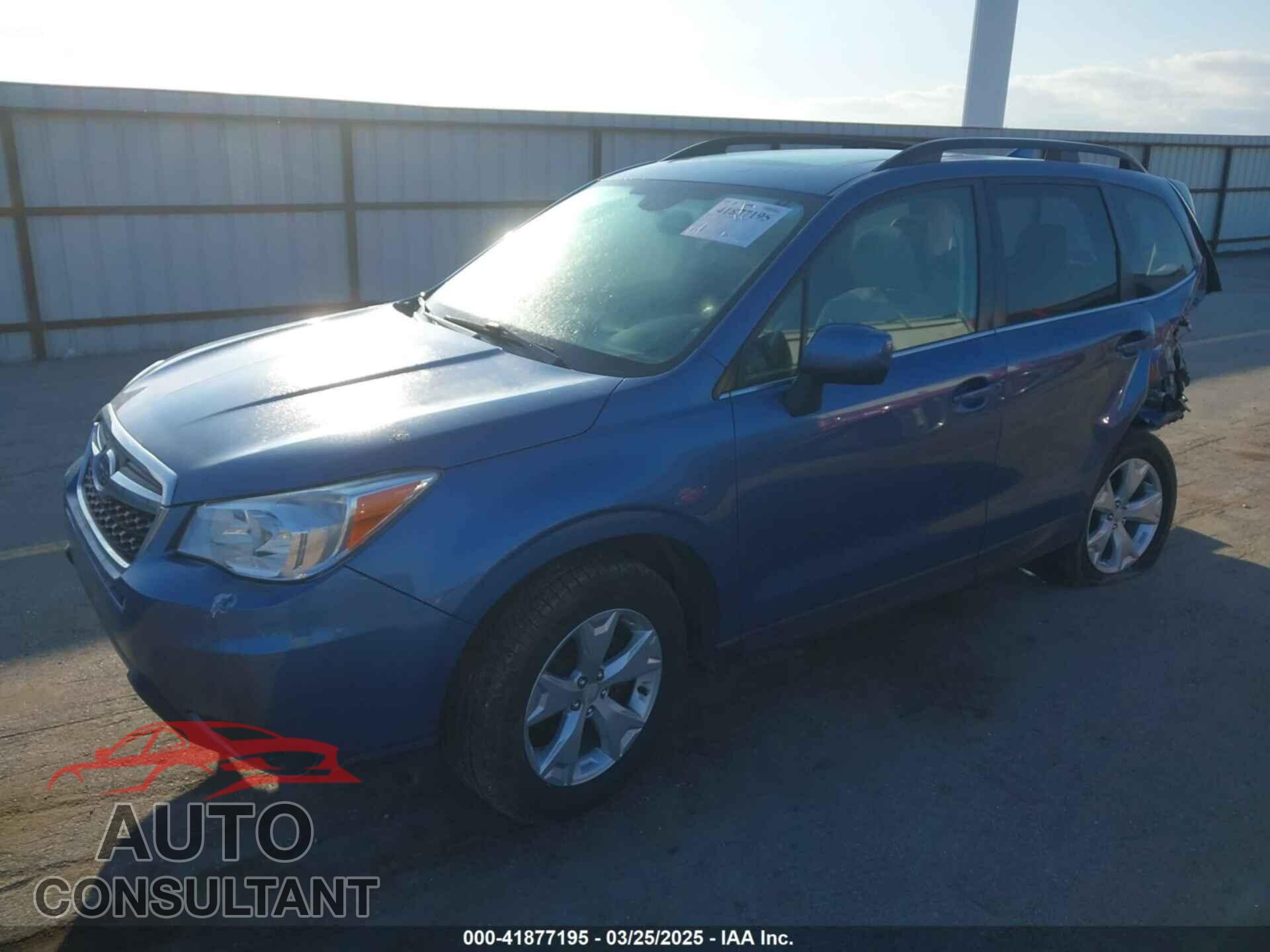 SUBARU FORESTER 2016 - JF2SJARC5GH411299