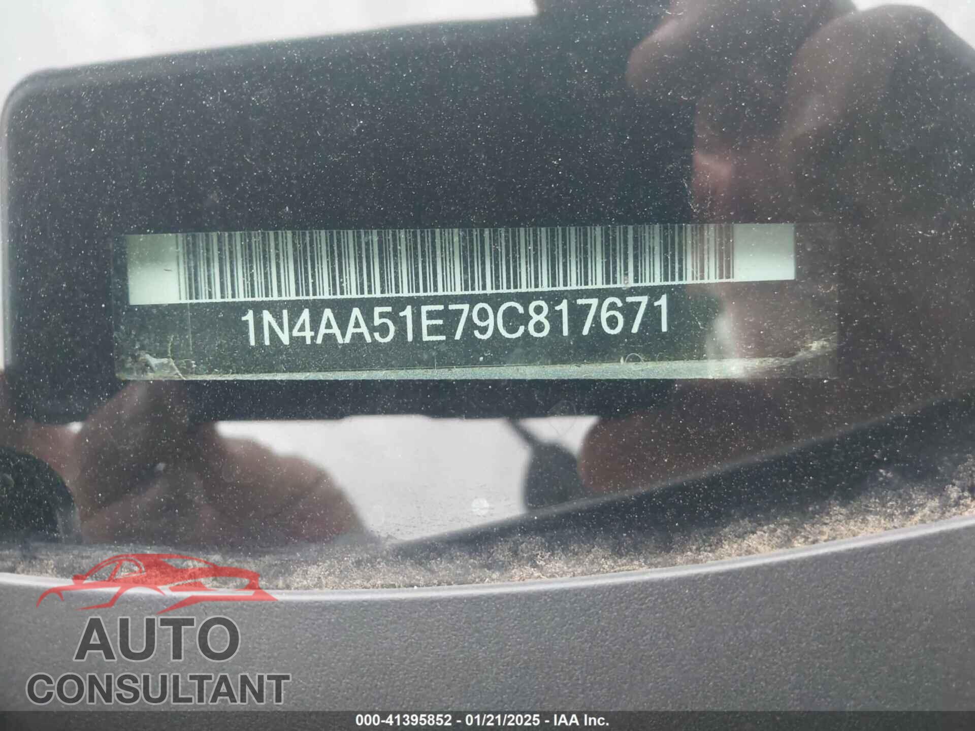 NISSAN MAXIMA 2009 - 1N4AA51E79C817671