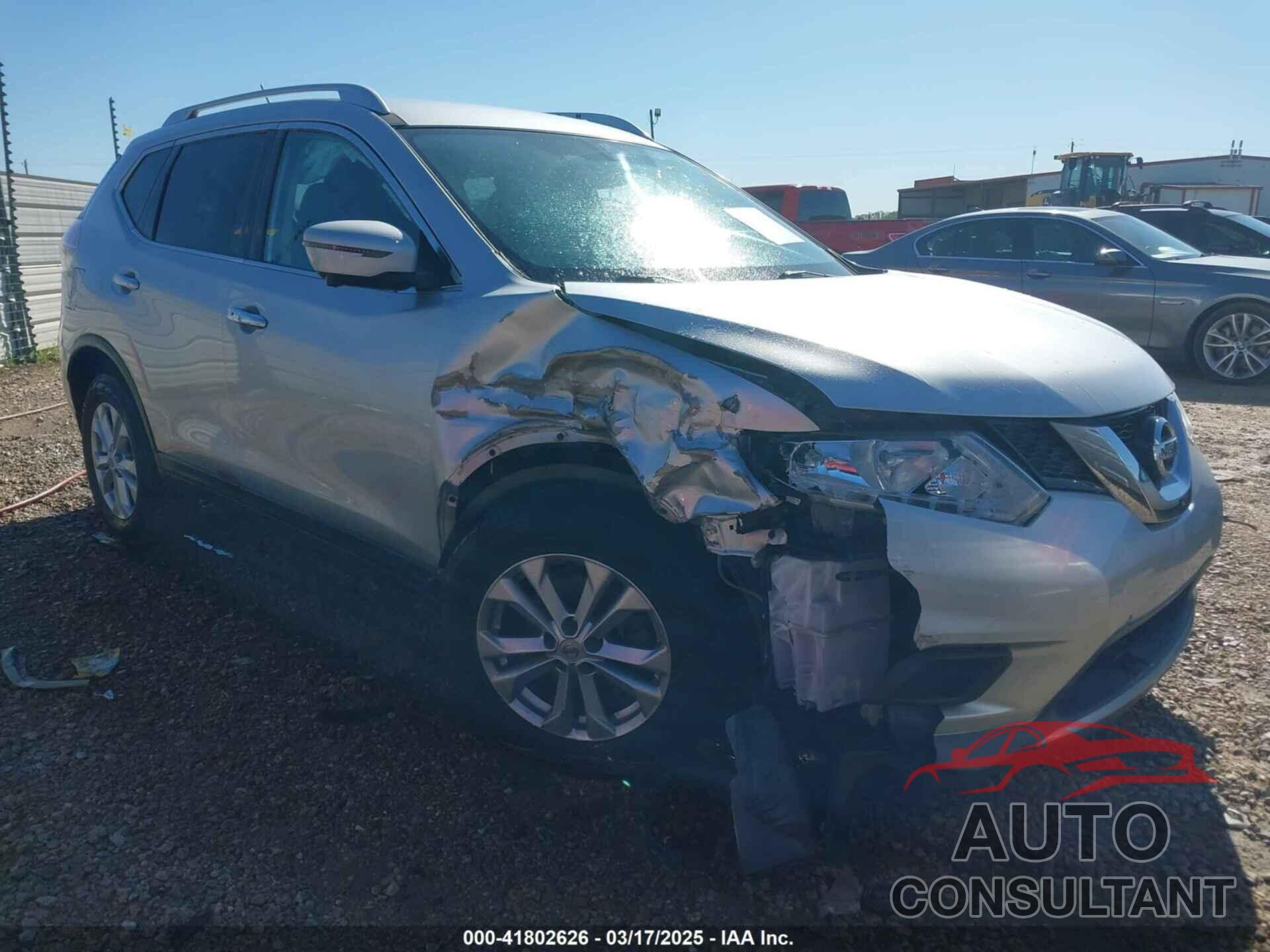 NISSAN ROGUE 2016 - KNMAT2MT6GP714311