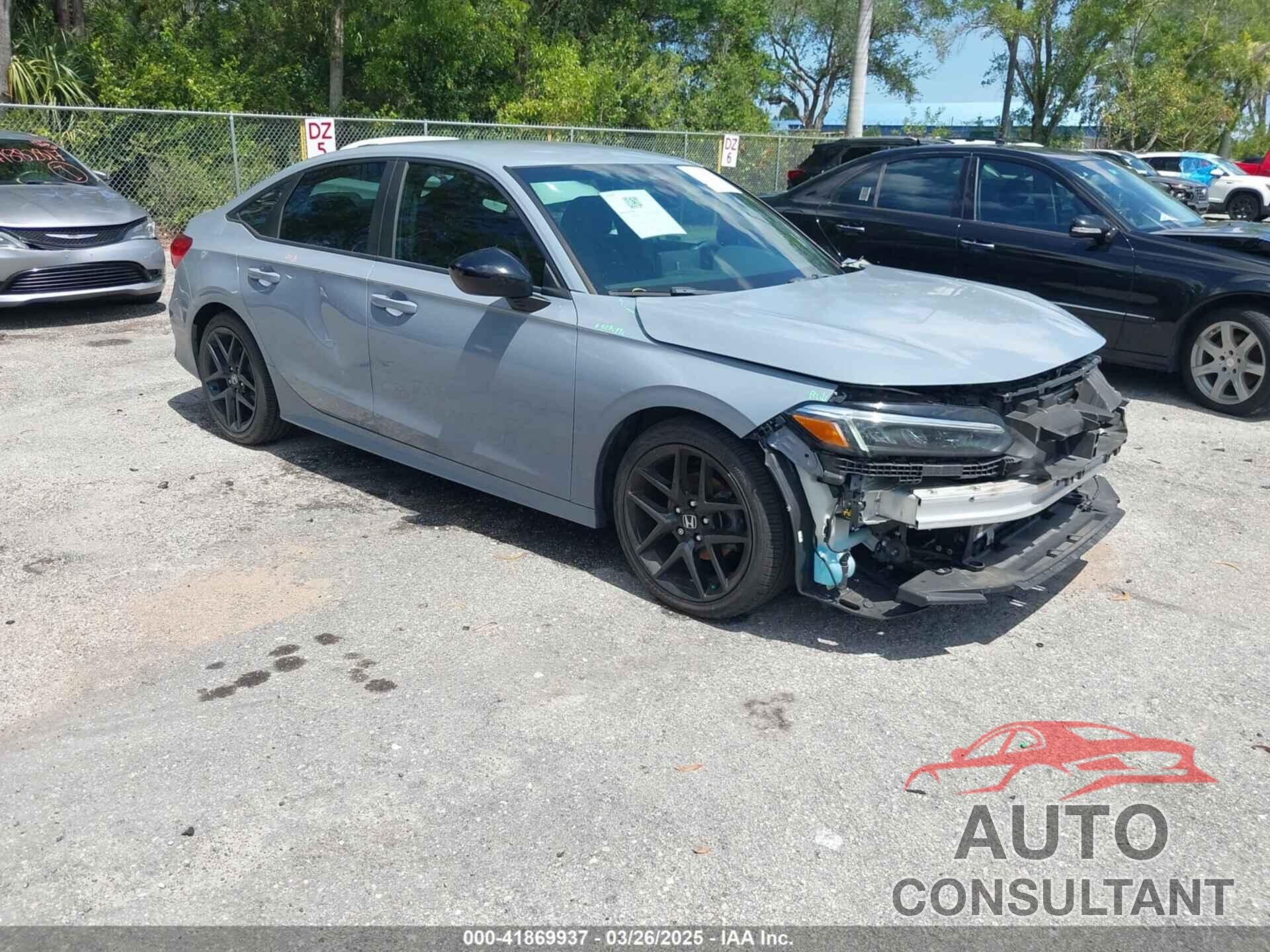 HONDA CIVIC 2022 - 2HGFE2F50NH501274