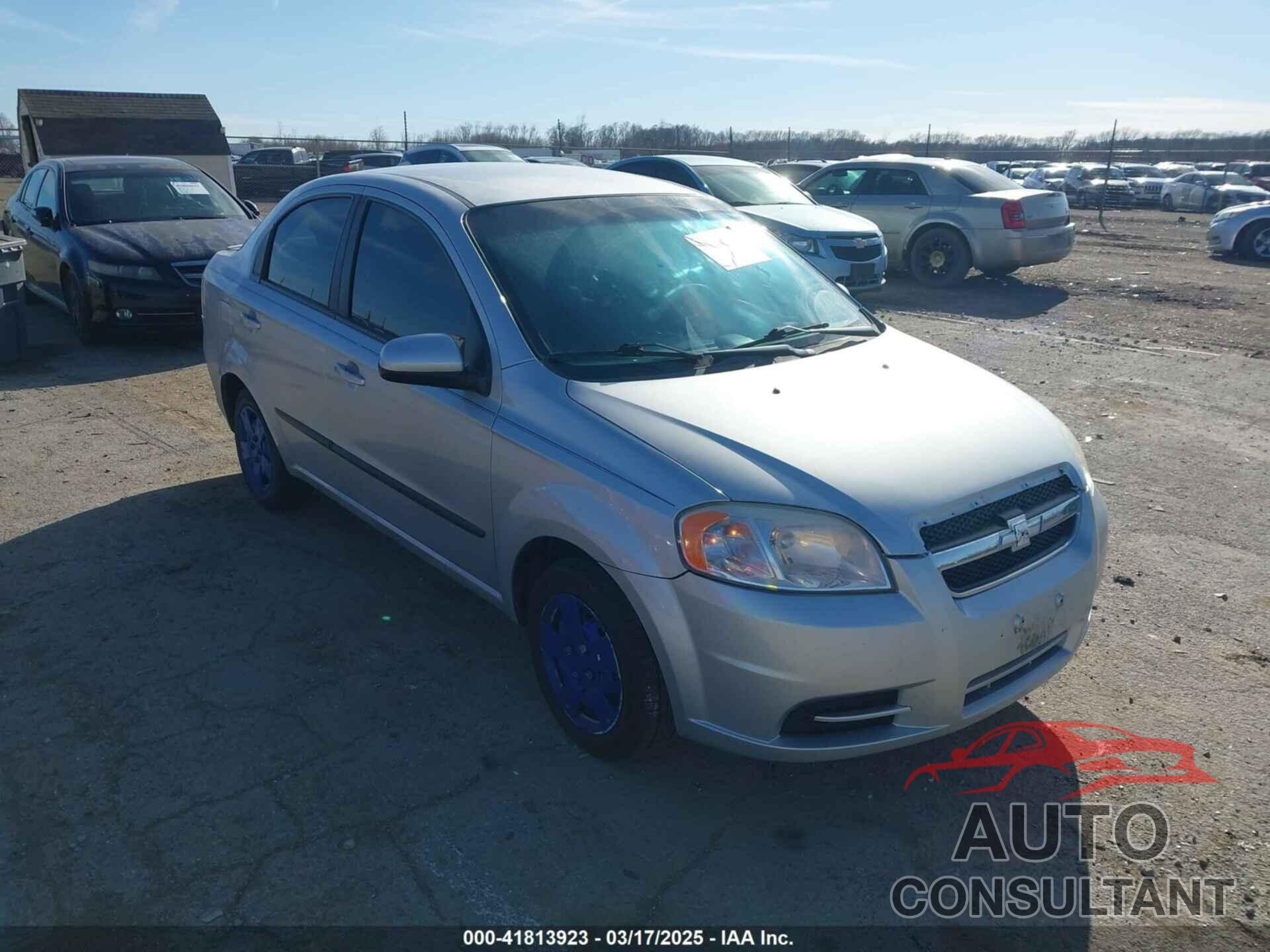 CHEVROLET AVEO 2011 - KL1TD5DE9BB246841
