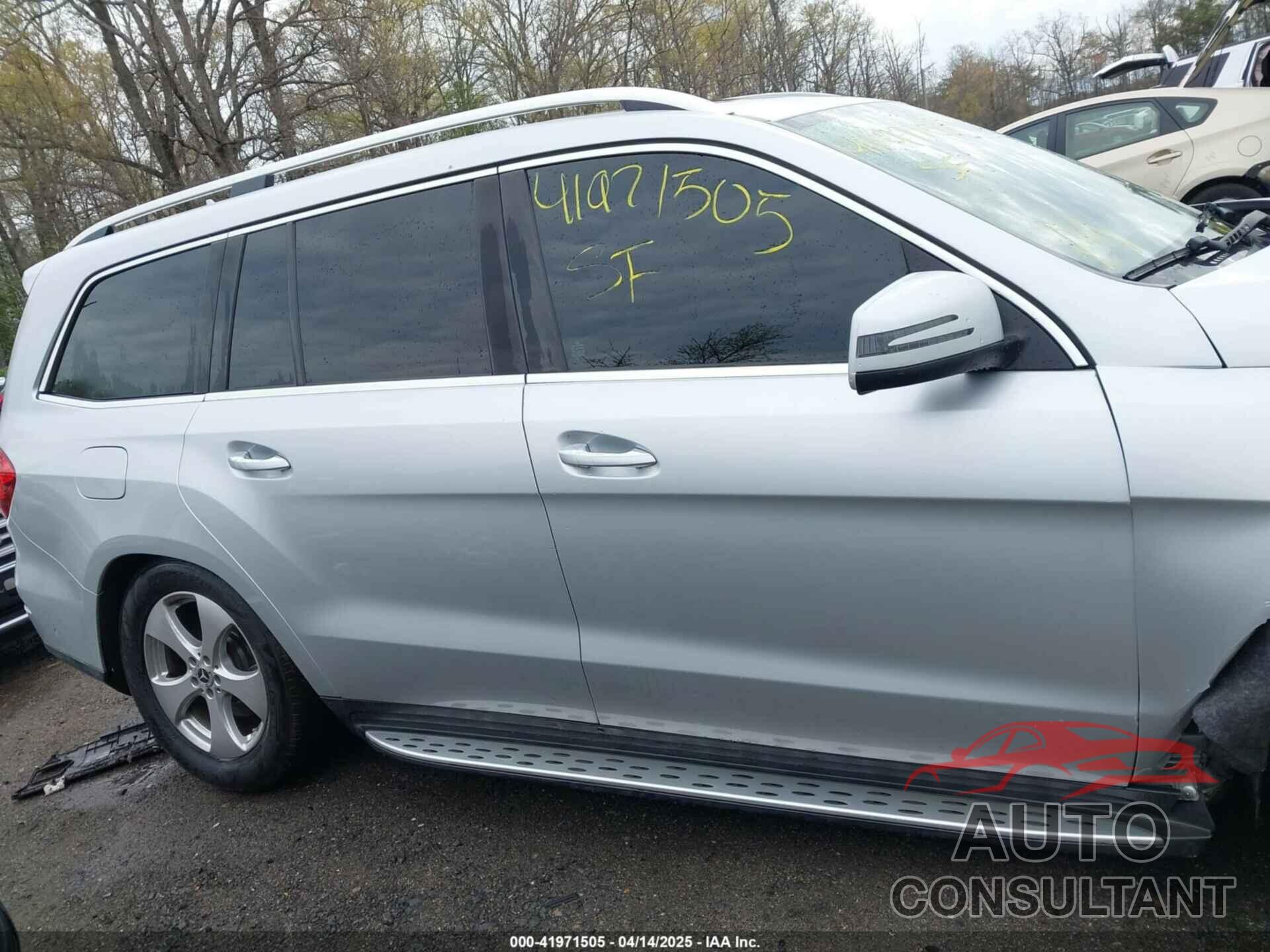MERCEDES-BENZ GLS 450 2017 - 4JGDF6EE9HA787099