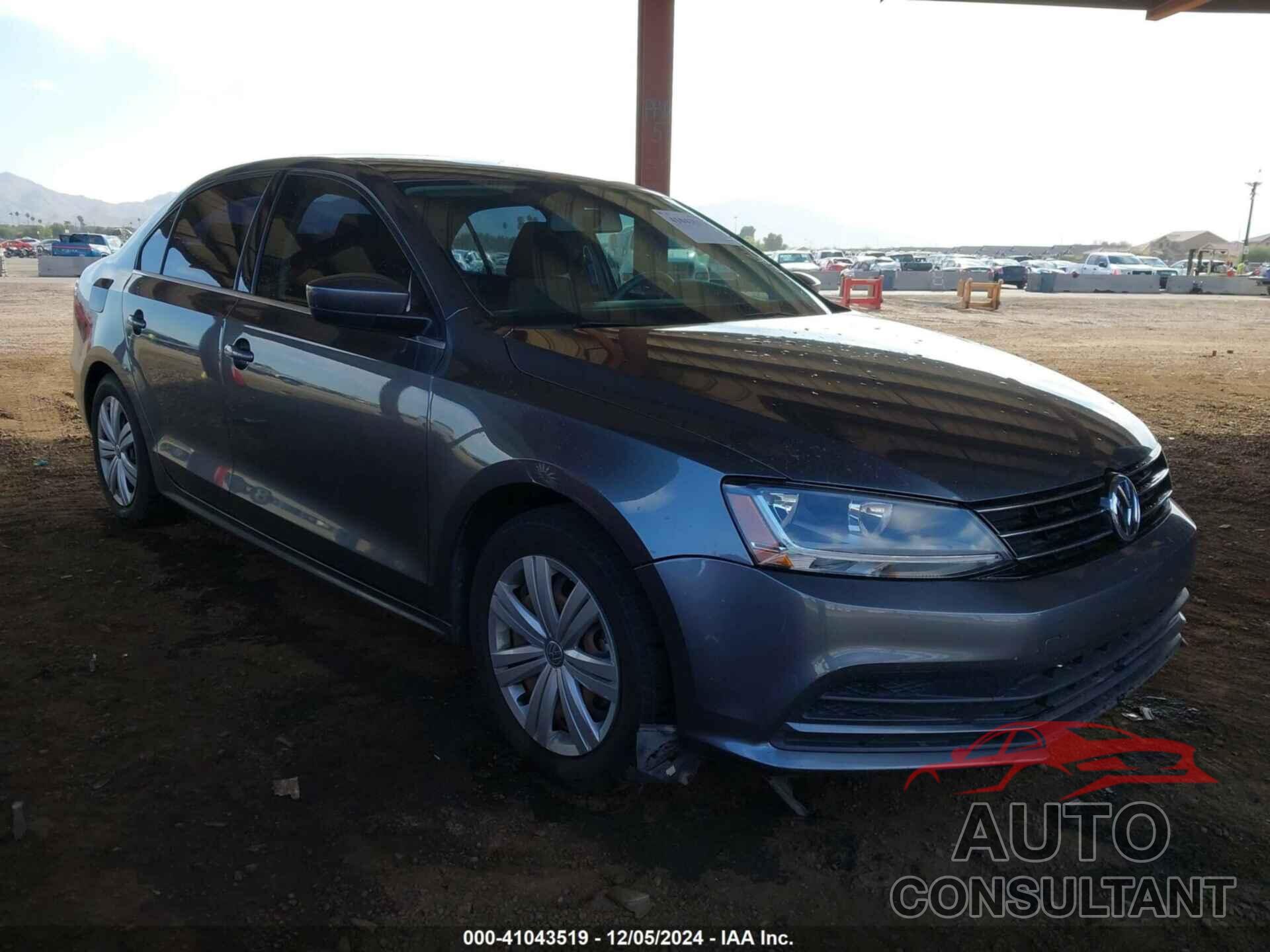 VOLKSWAGEN JETTA 2017 - 3VW2B7AJ4HM392487