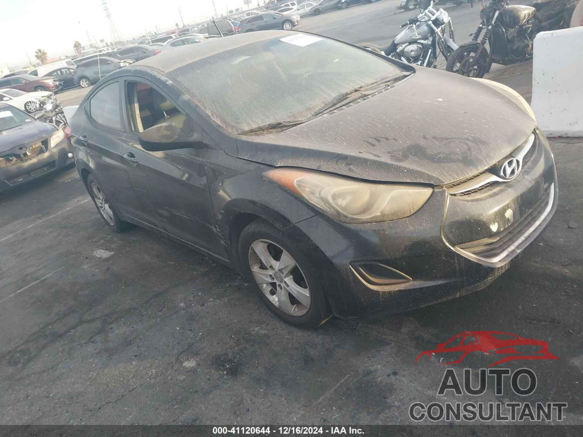 HYUNDAI ELANTRA 2011 - 5NPDH4AE7BH041243