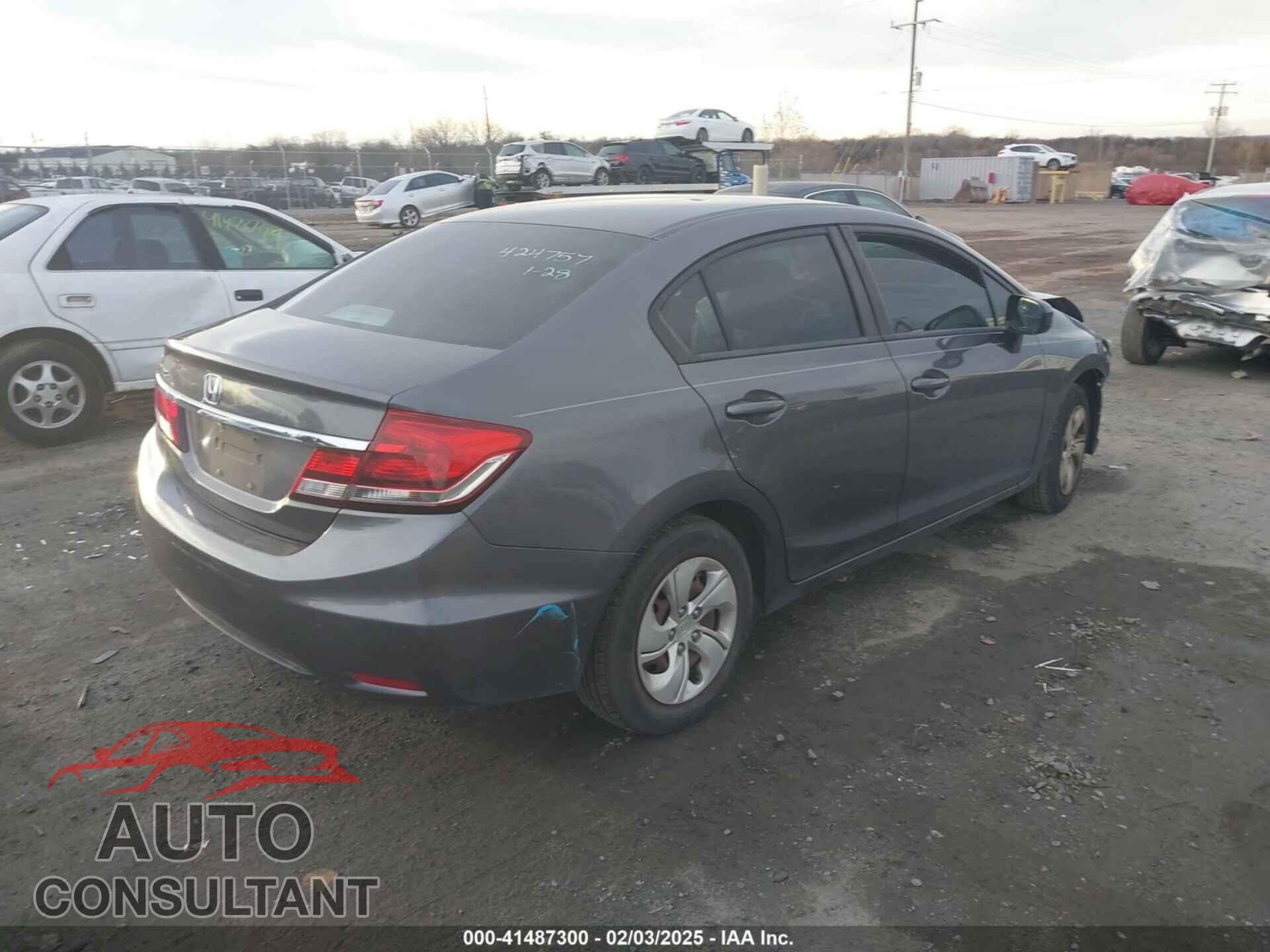 HONDA CIVIC 2014 - 19XFB2F5XEE031502