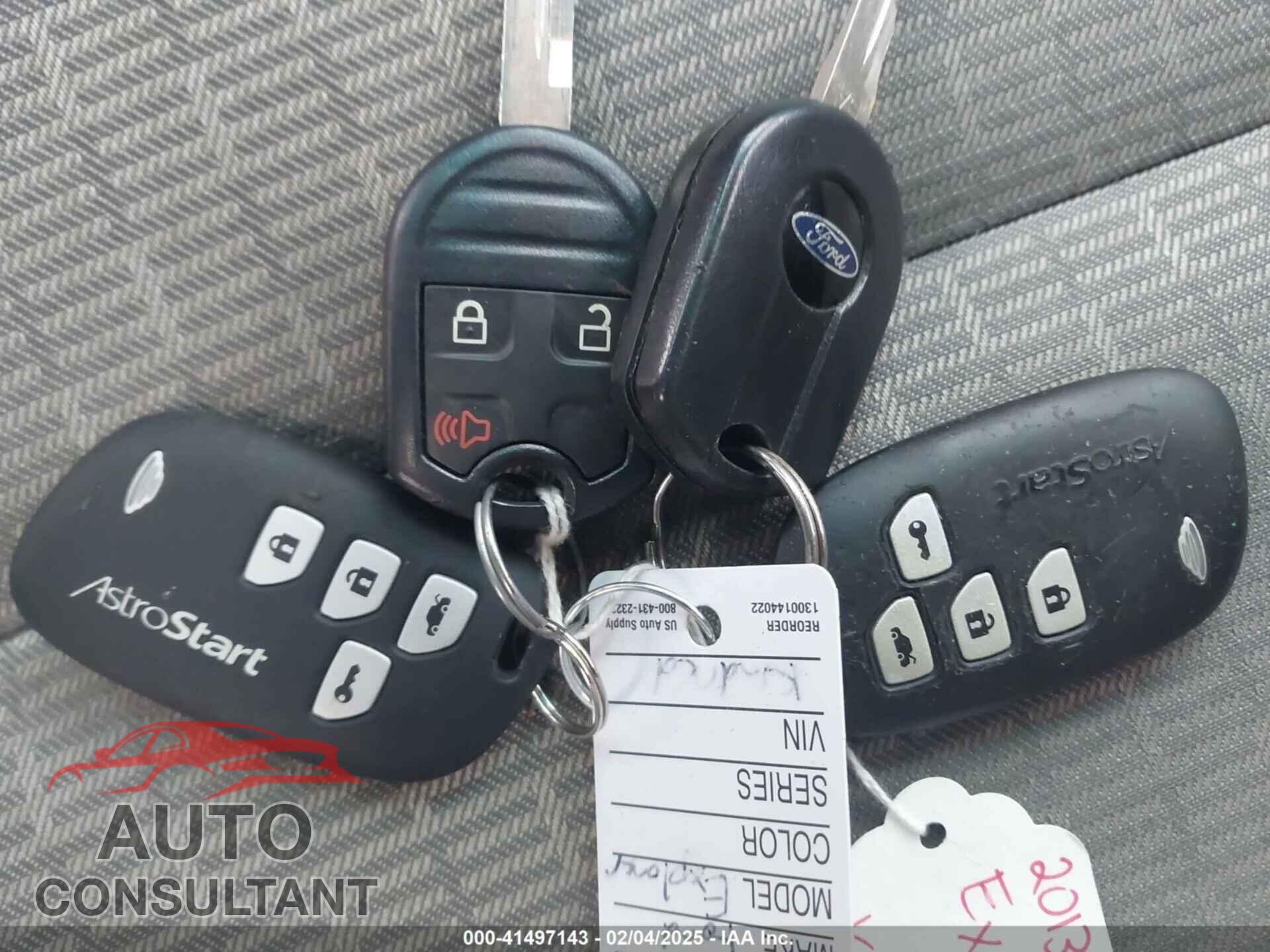 FORD EXPLORER 2013 - 1FM5K8D80DGA62263