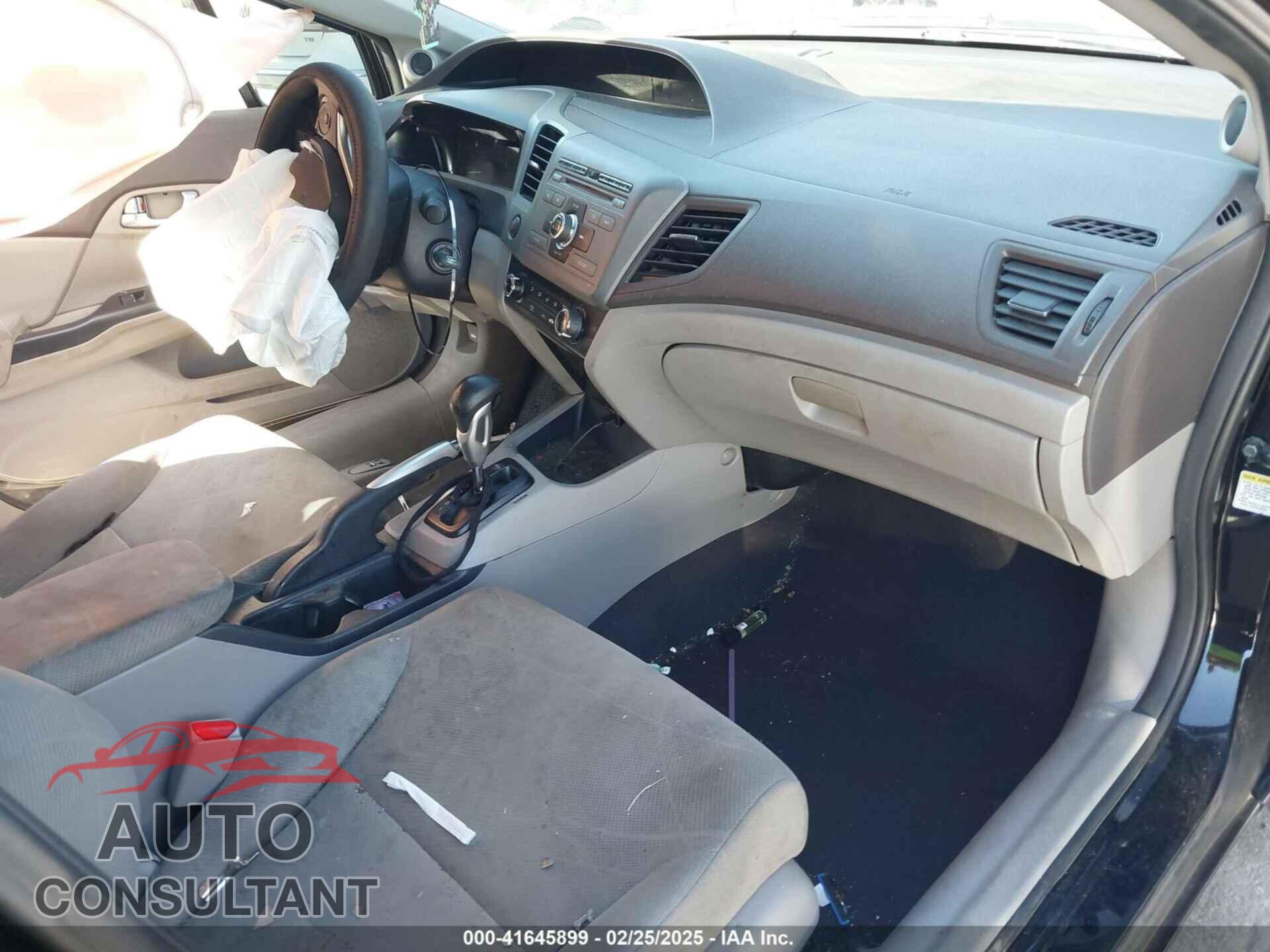 HONDA CIVIC 2012 - 2HGFB2F81CH326324