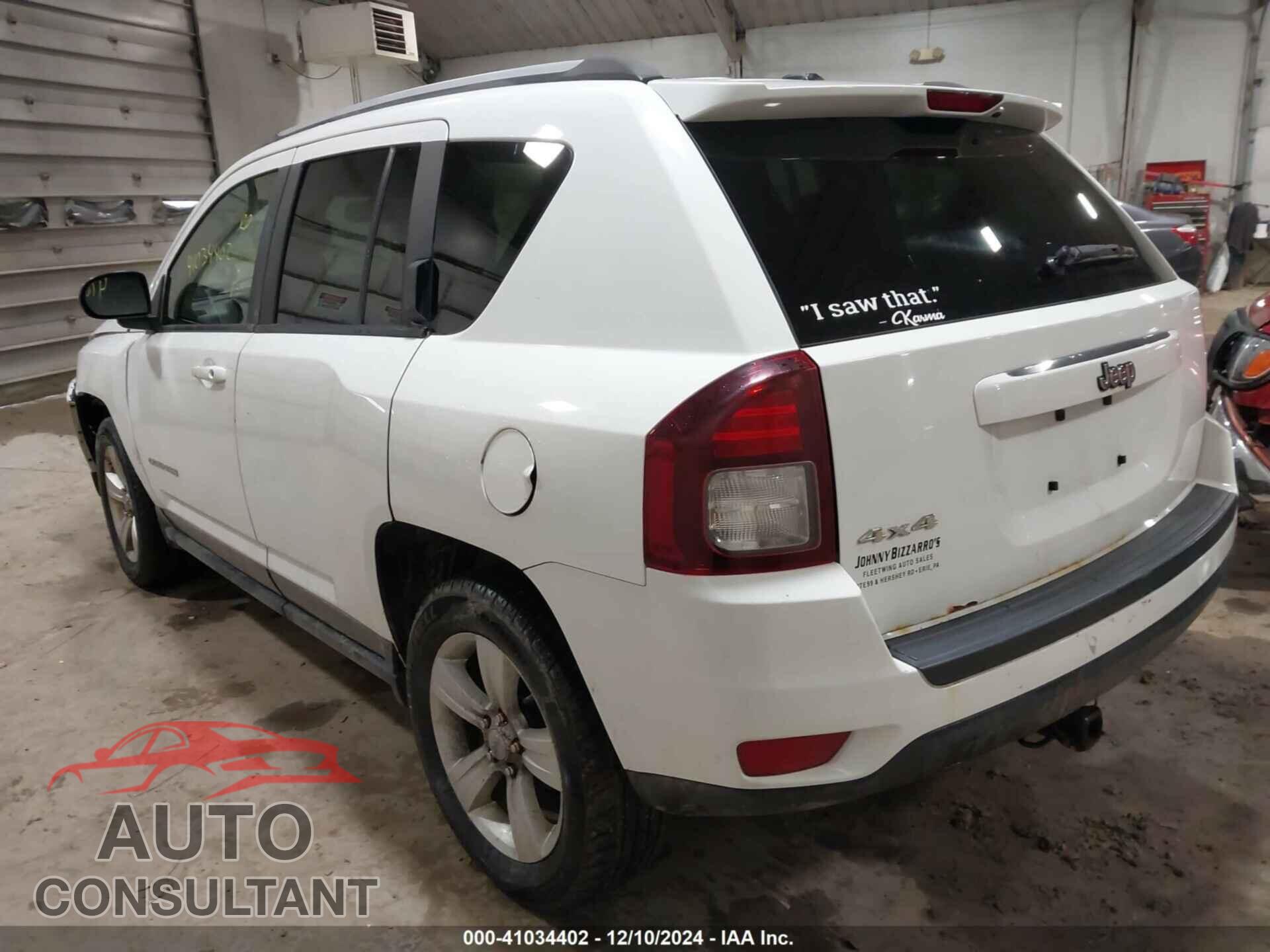 JEEP COMPASS 2017 - 1C4NJDBB0HD170601
