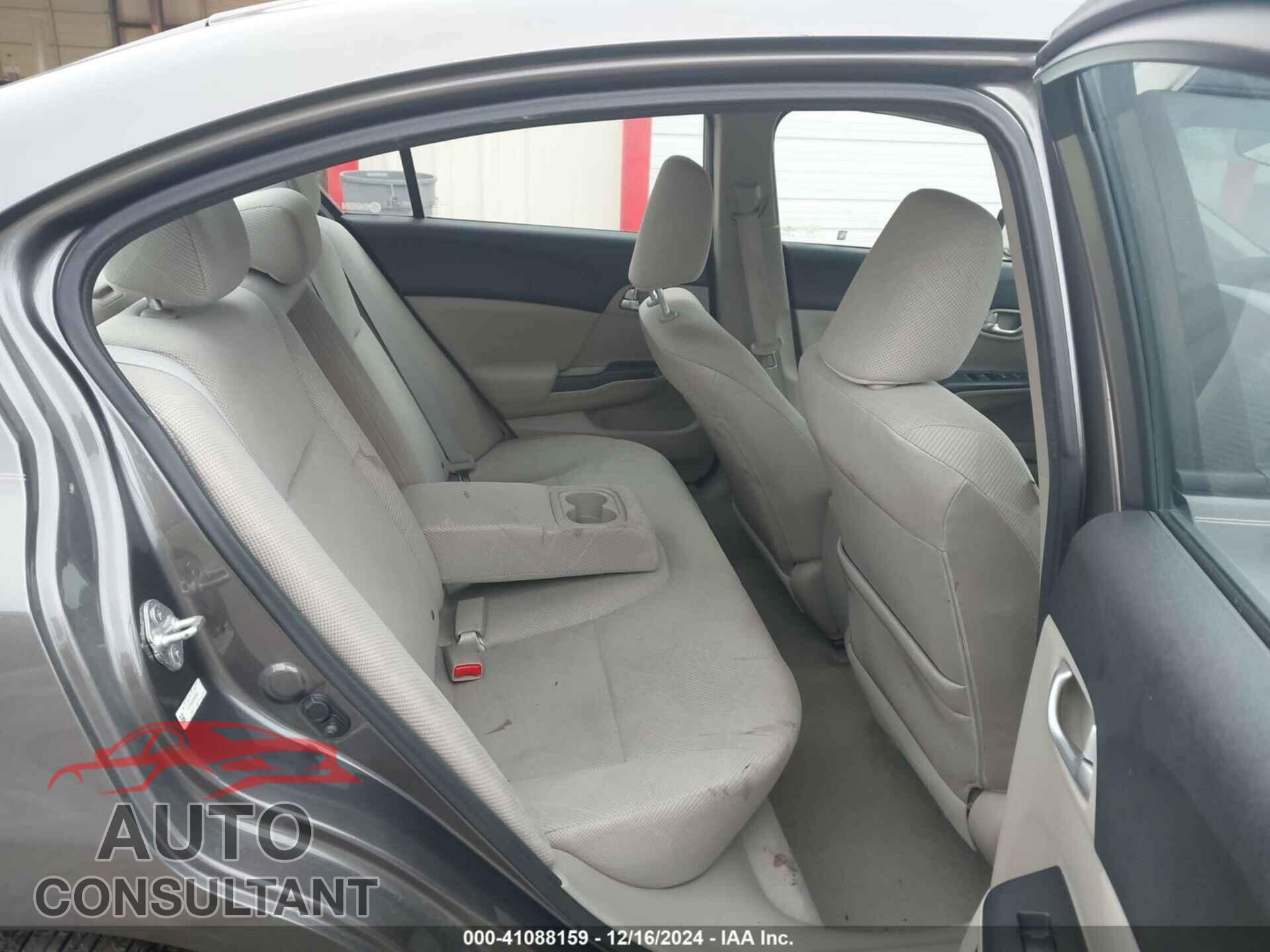 HONDA CIVIC 2012 - 19XFB2F80CE036330