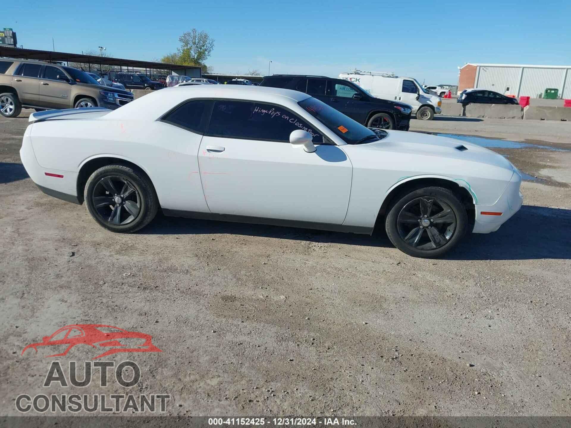 DODGE CHALLENGER 2019 - 2C3CDZAG1KH719021