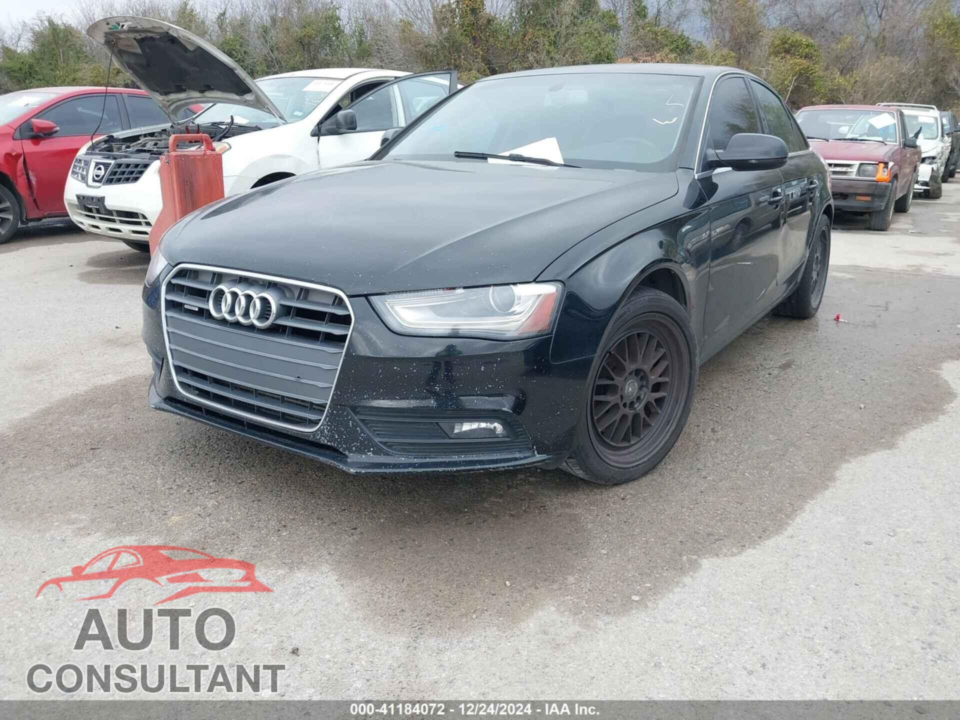 AUDI A4 2013 - WAUBFAFL3DN048371
