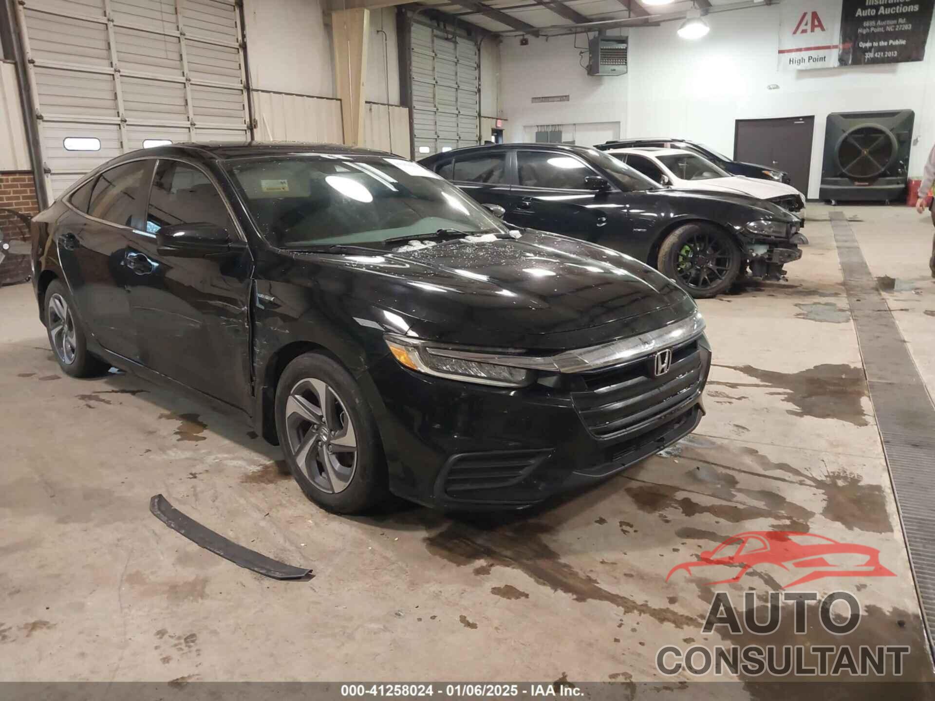 HONDA INSIGHT 2019 - 19XZE4F56KE007970
