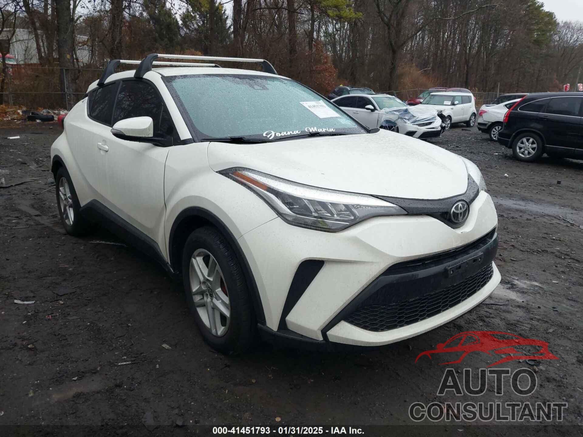 TOYOTA C-HR 2021 - JTNKHMBX1M1108299