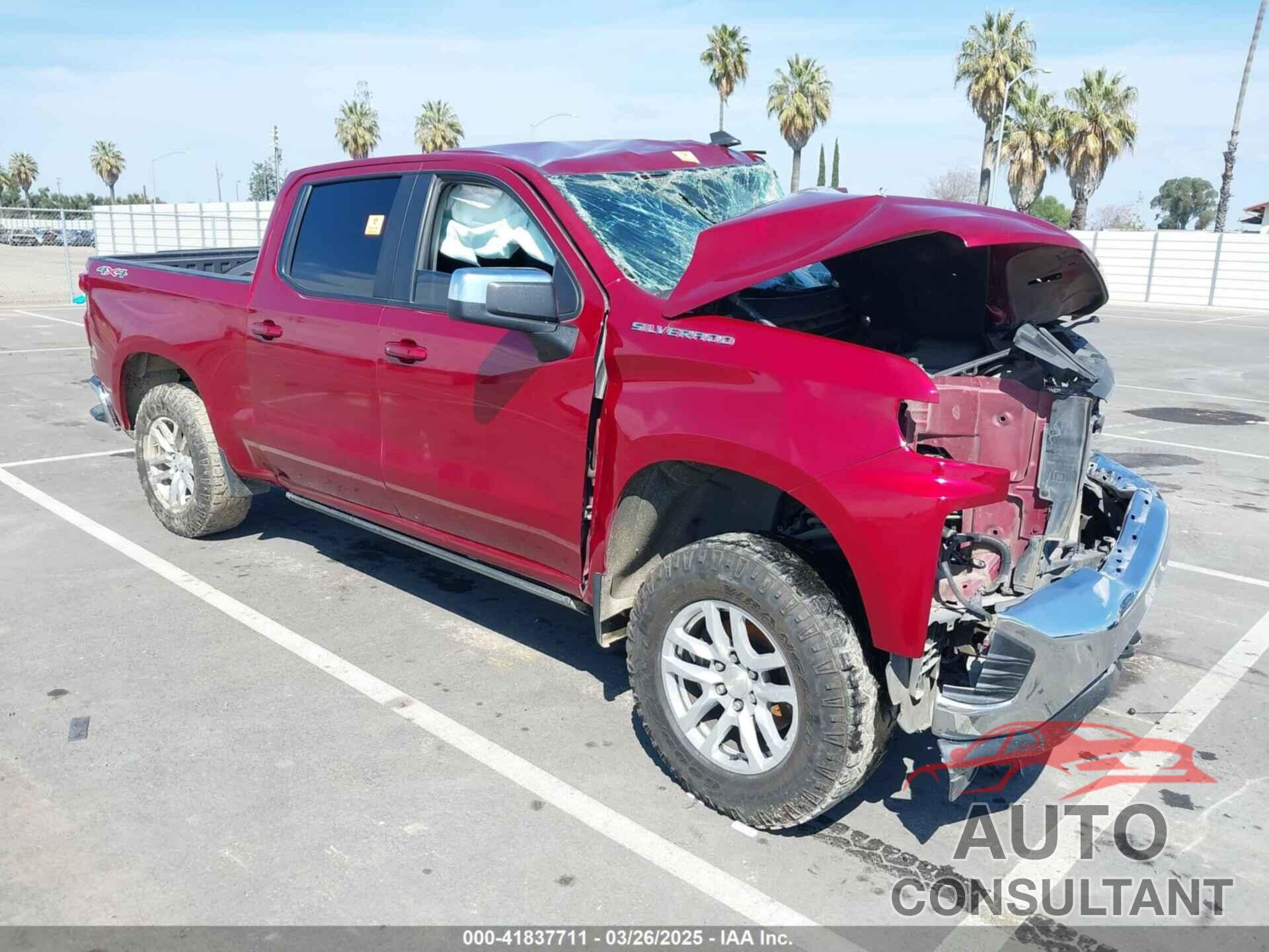 CHEVROLET SILVERADO 1500 2020 - 3GCUYDED7LG209118