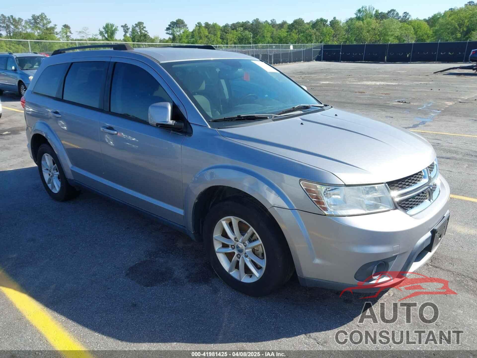 DODGE JOURNEY 2015 - 3C4PDCBG4FT656826