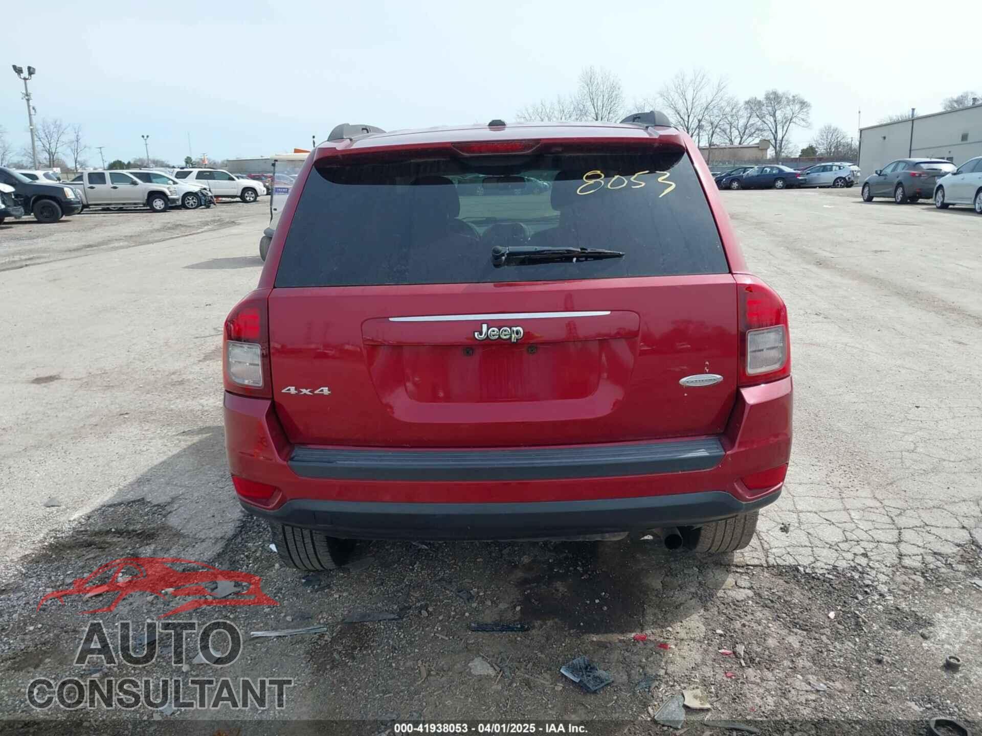 JEEP COMPASS 2017 - 1C4NJDEB4HD191432