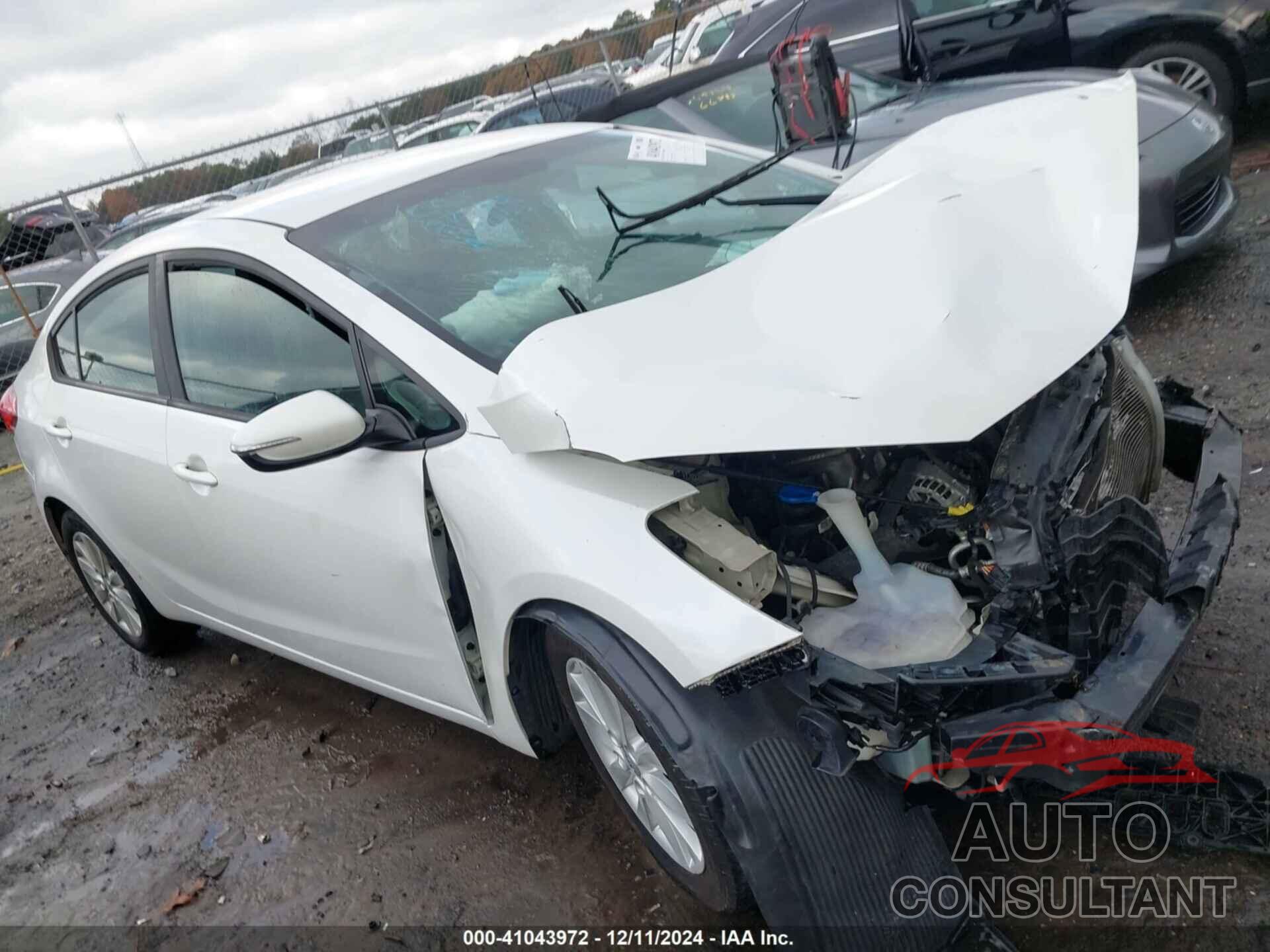 KIA FORTE 2016 - KNAFX4A60G5575418