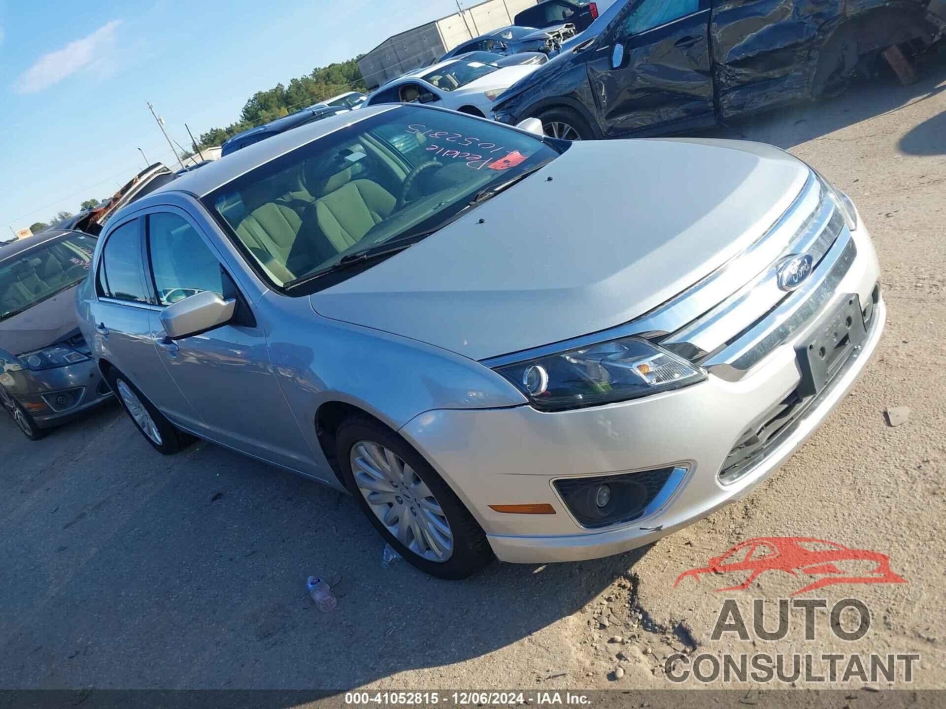 FORD FUSION HYBRID 2012 - 3FADP0L34CR211618