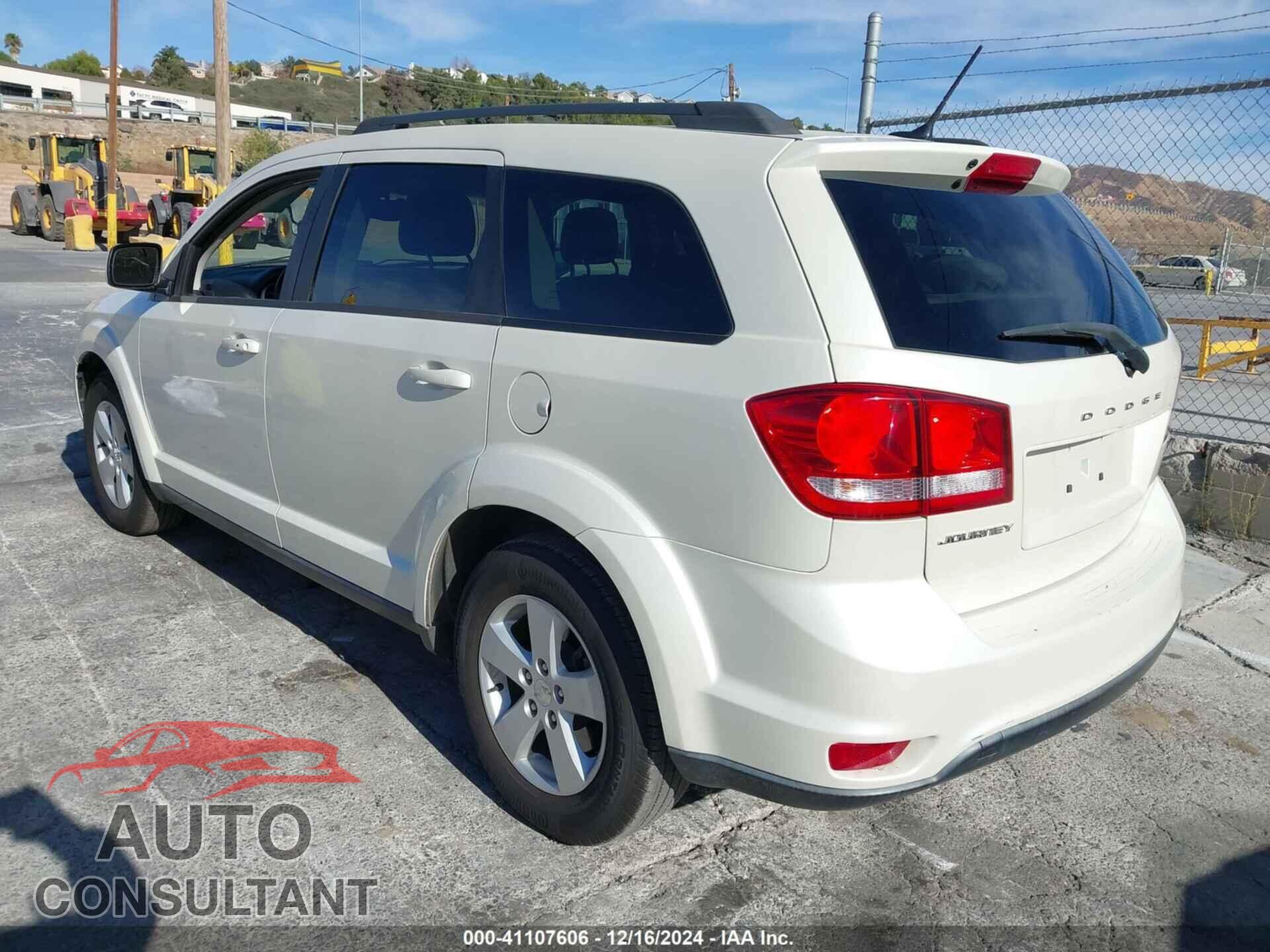 DODGE JOURNEY 2012 - 3C4PDCBB3CT345517