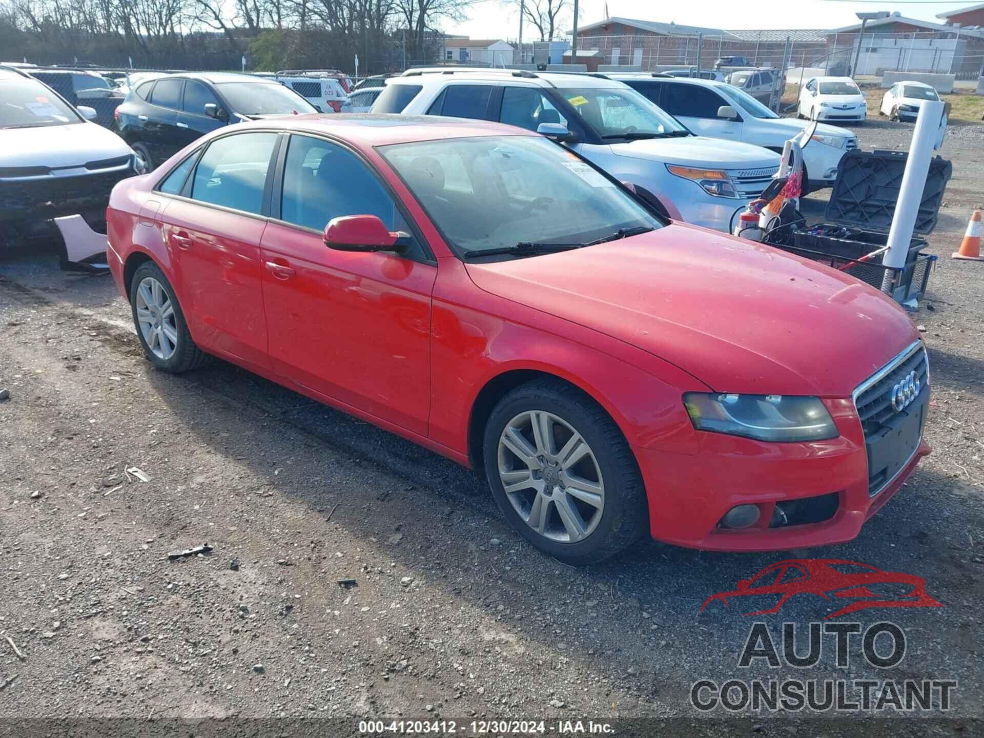 AUDI A4 2010 - WAUAFAFL0AN059092