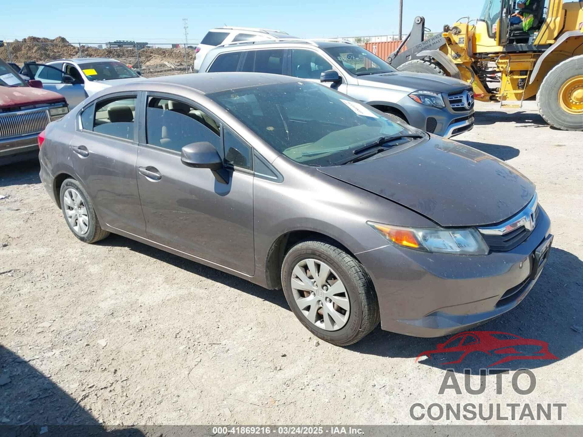 HONDA CIVIC 2012 - 2HGFB2F55CH524541