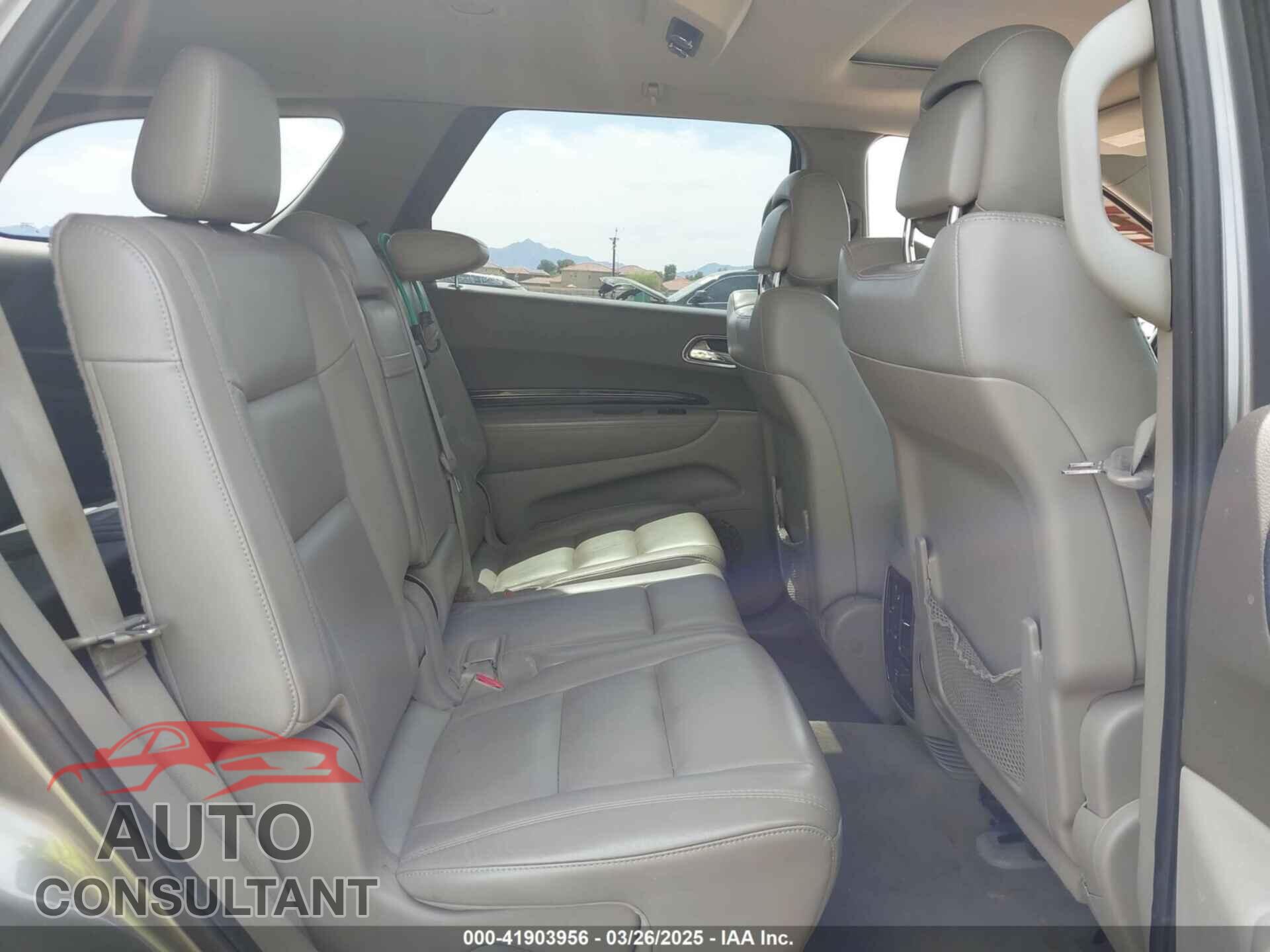 DODGE DURANGO 2011 - 1D4RE4GGXBC599240