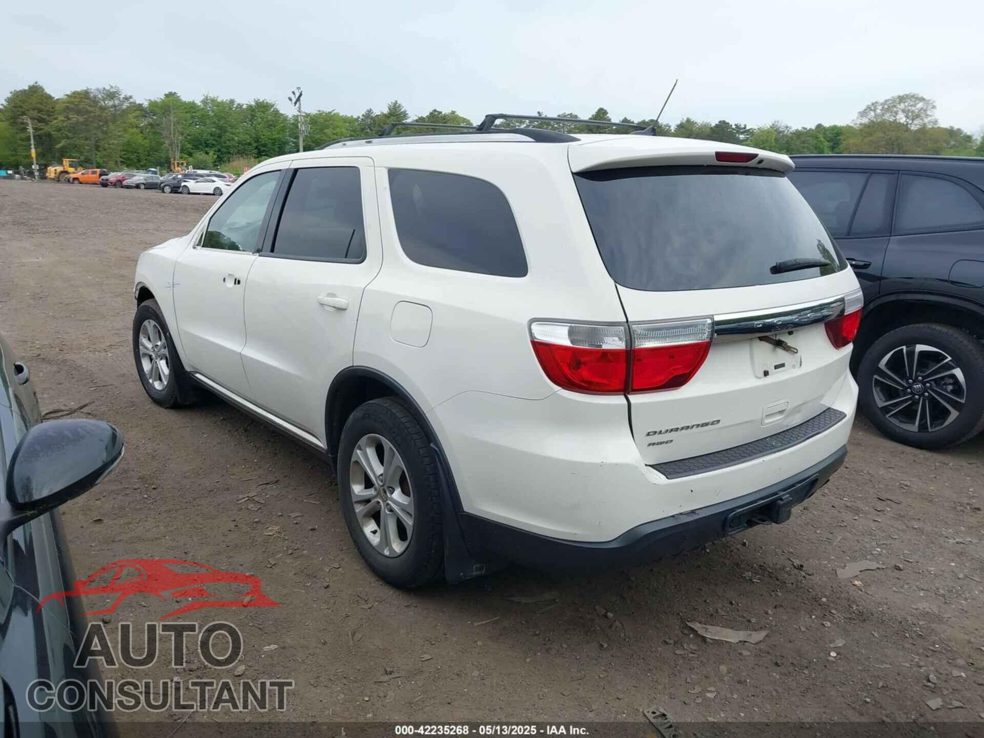 DODGE DURANGO 2012 - 1C4RDJAGXCC266870