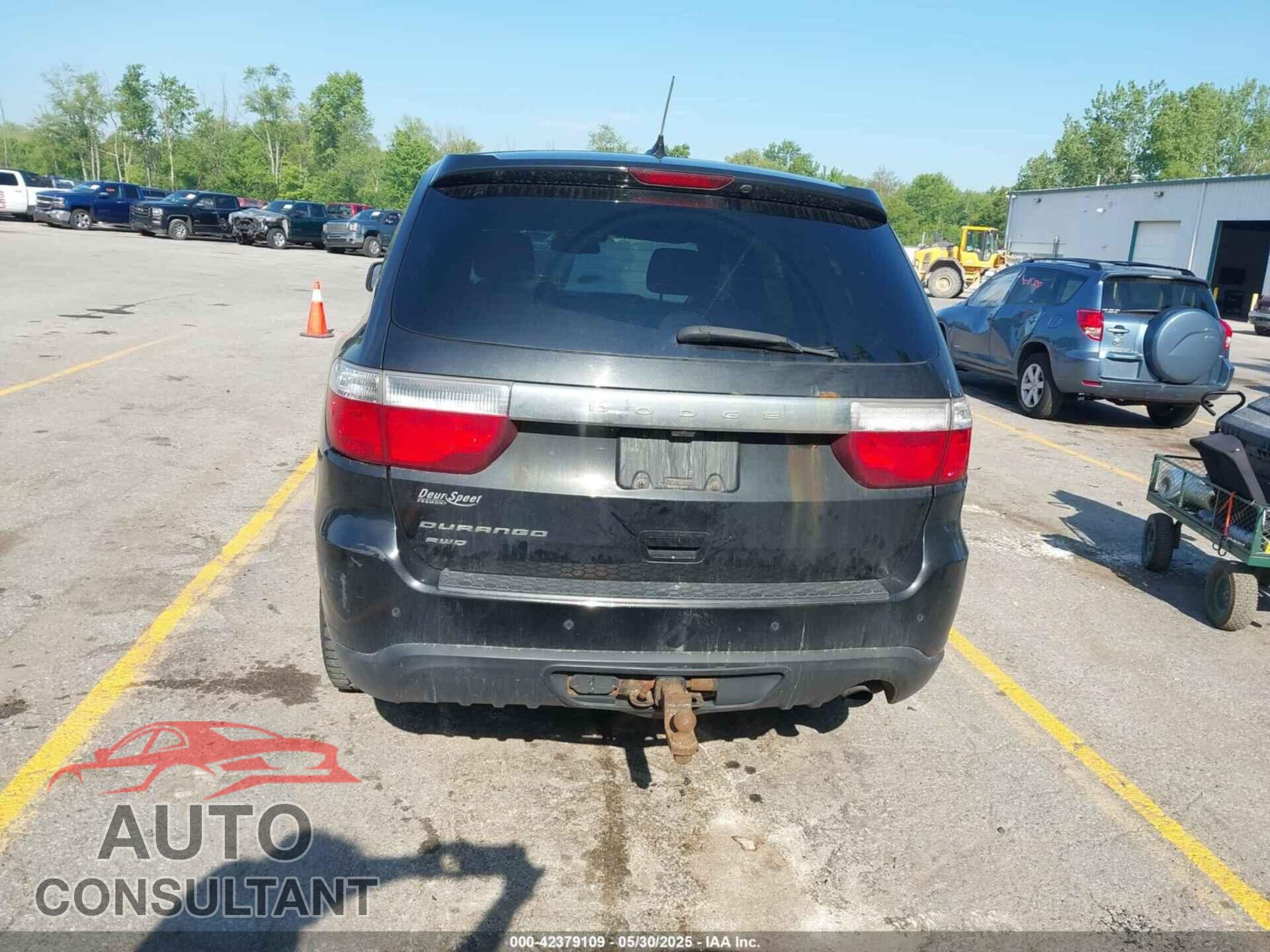 DODGE DURANGO 2012 - 1C4RDJAGXCC207284