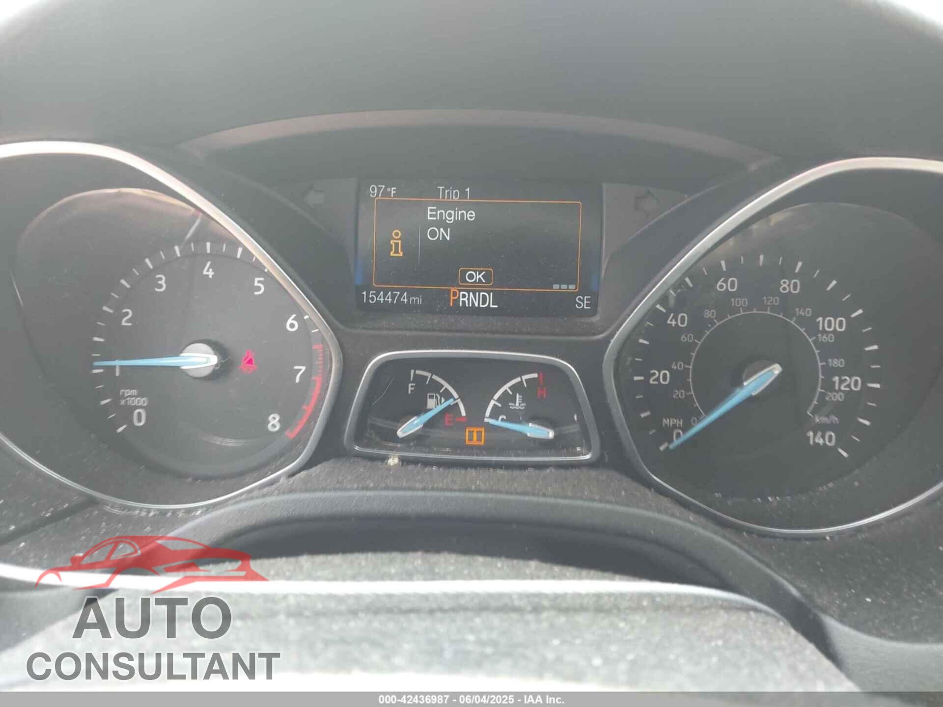 FORD FOCUS 2015 - 1FADP3K28FL317843