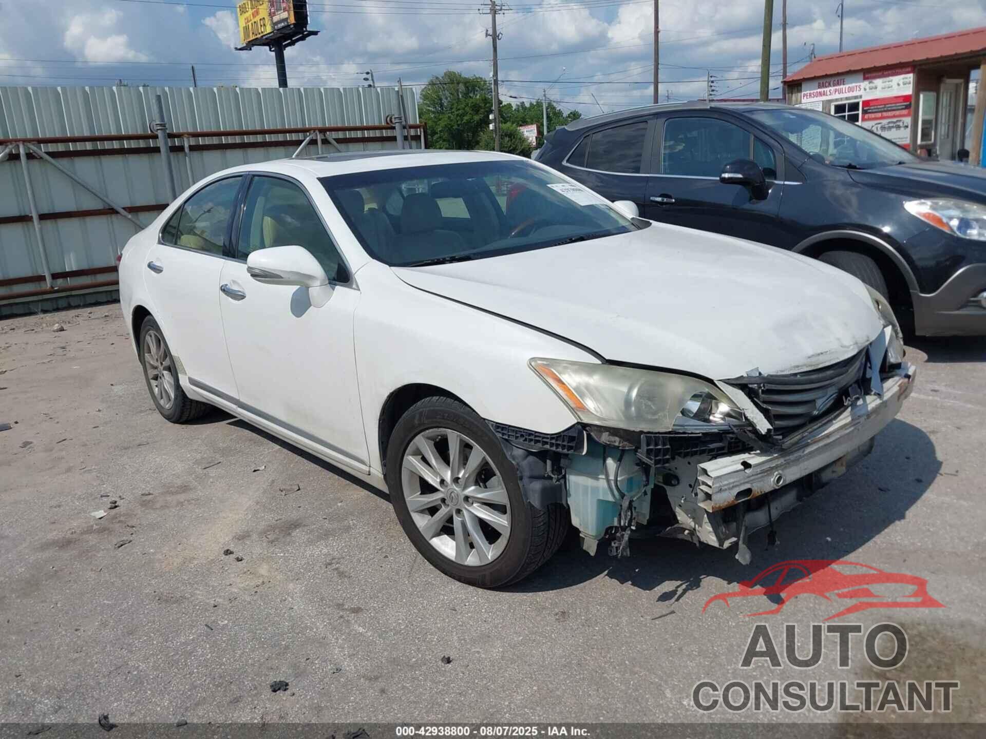 LEXUS ES 350 2012 - JTHBK1EG3C2479360