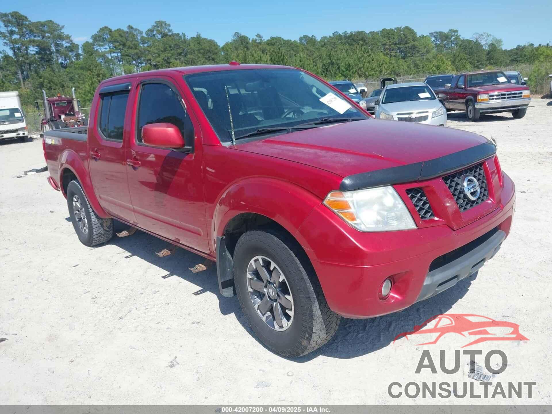 NISSAN FRONTIER 2014 - 1N6AD0EV3EN734085