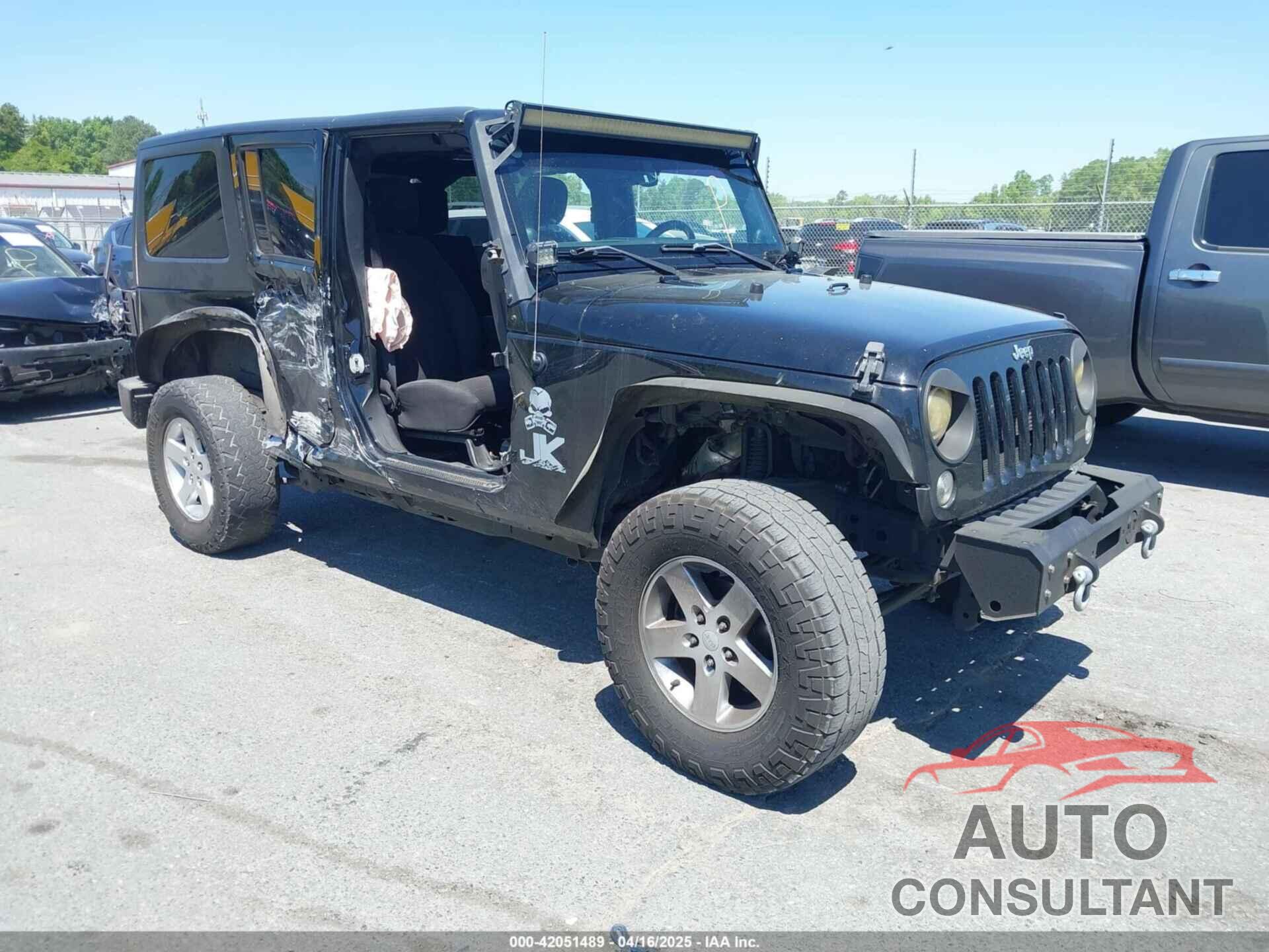 JEEP WRANGLER UNLIMITED 2014 - 1C4HJWDG5EL268736