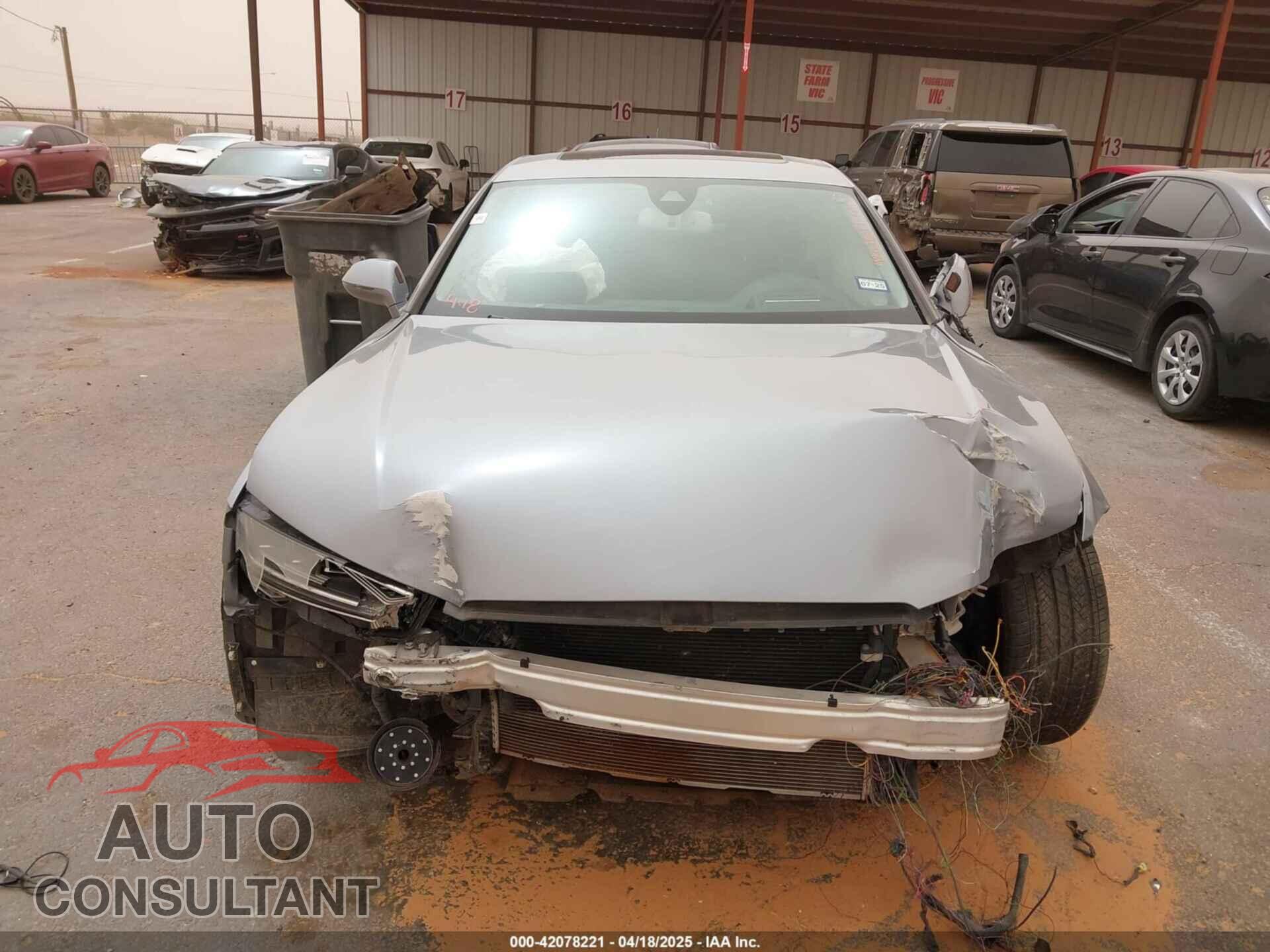 AUDI A7 2016 - WAU2GAFC7GN166196
