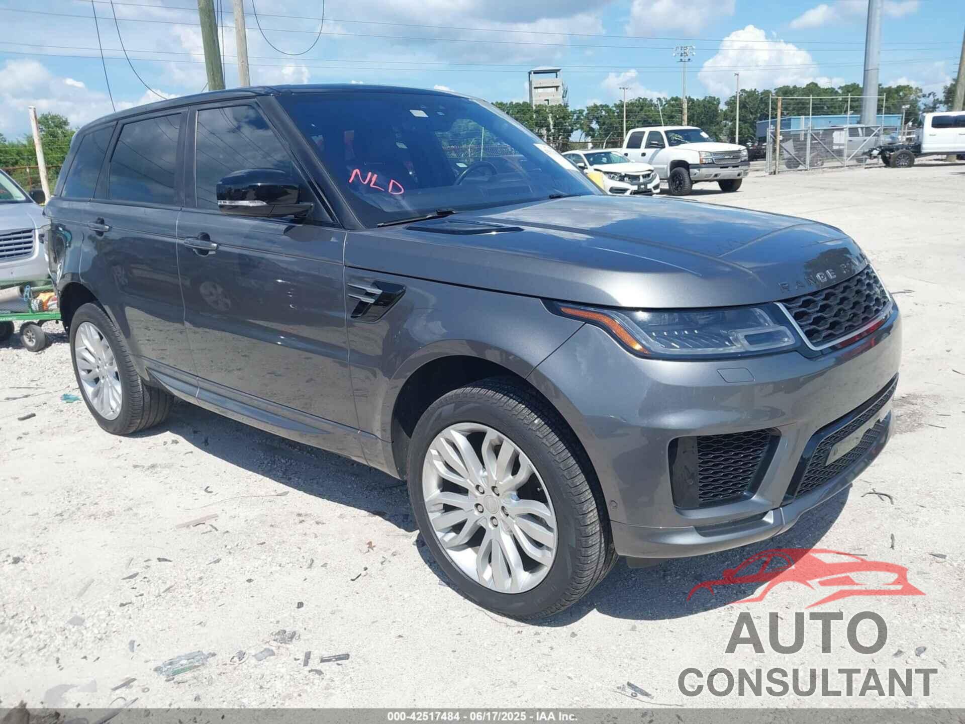 LAND ROVER RANGE ROVER SPORT 2018 - SALWR2RK4JA185416