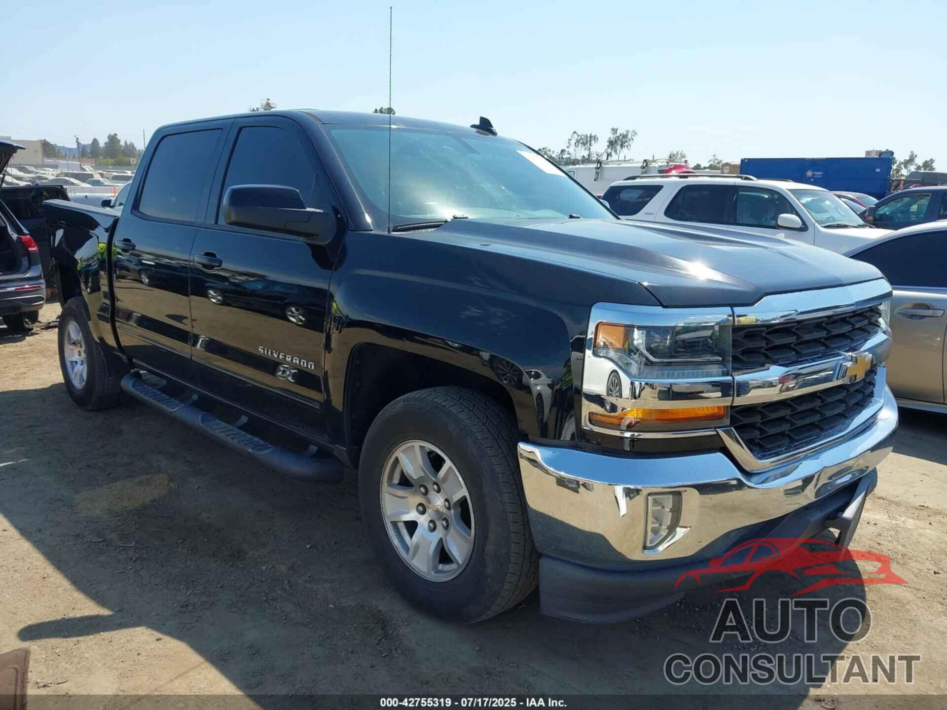 CHEVROLET SILVERADO 1500 2018 - 3GCPCREC8JG153526