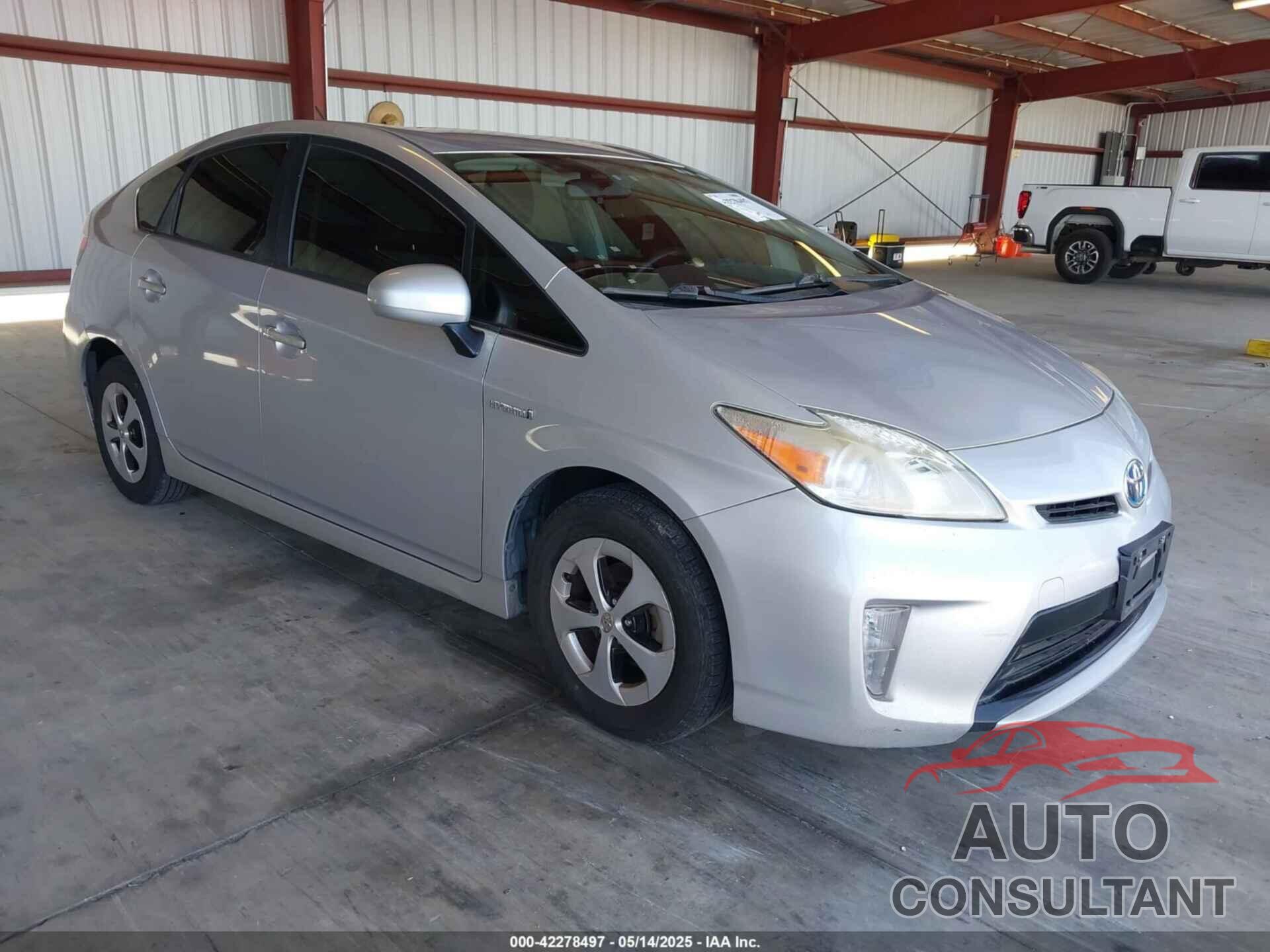 TOYOTA PRIUS 2015 - JTDKN3DU6F0408343