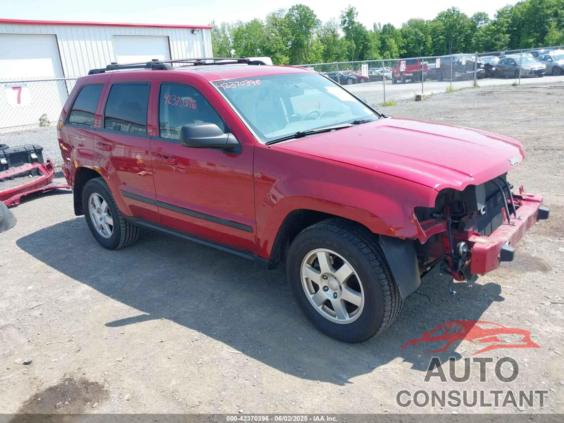 JEEP GRAND CHEROKEE 2009 - 1J8GR48K39C546829