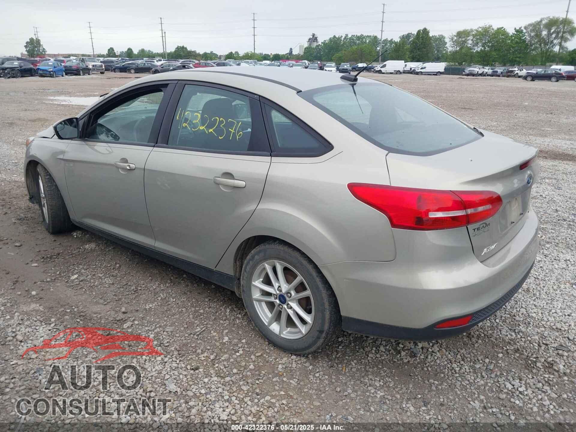 FORD FOCUS 2016 - 1FADP3F26GL368544